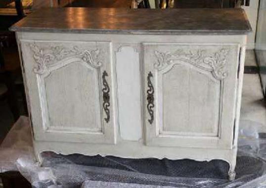 French Oak Painted dresser Base