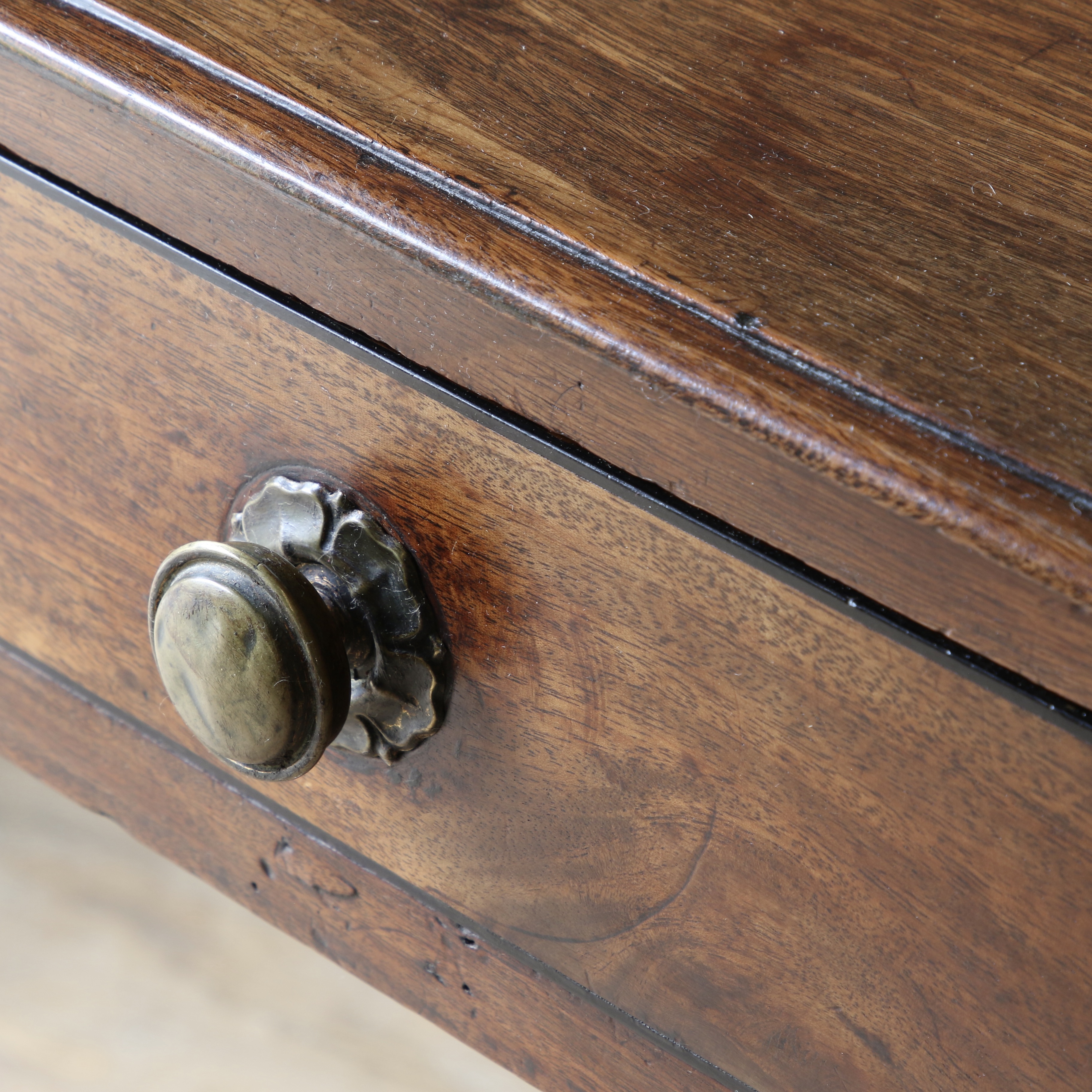 Two Drawer Side Table