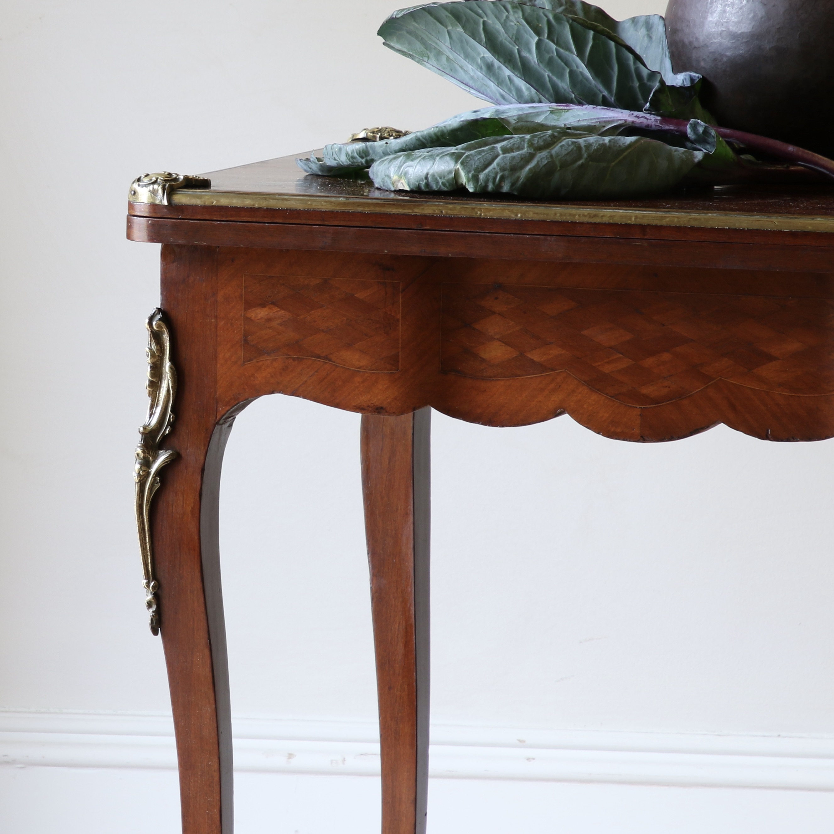 Louis XV Games Table with Backgammon