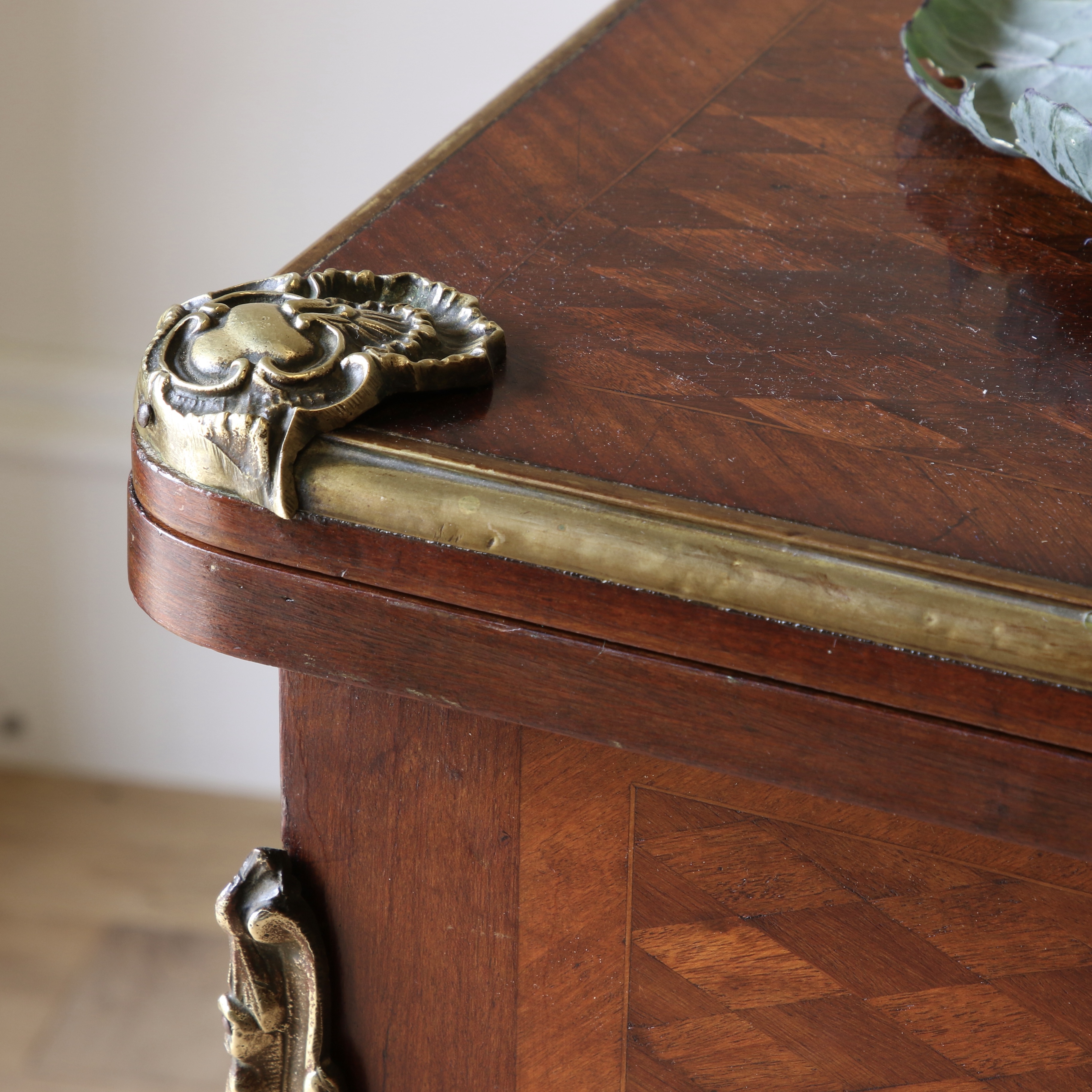 Louis XV Games Table with Backgammon