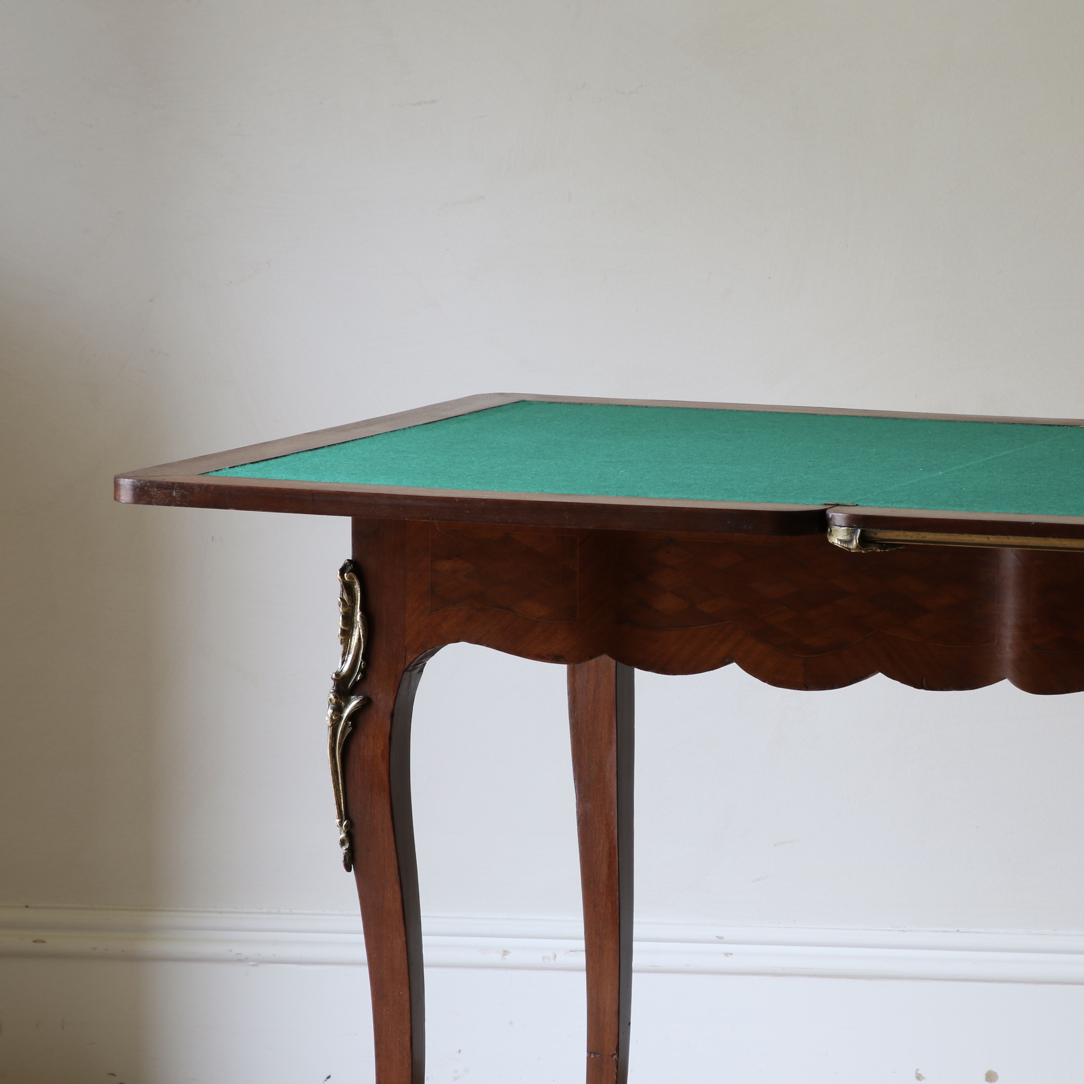 Louis XV Games Table with Backgammon