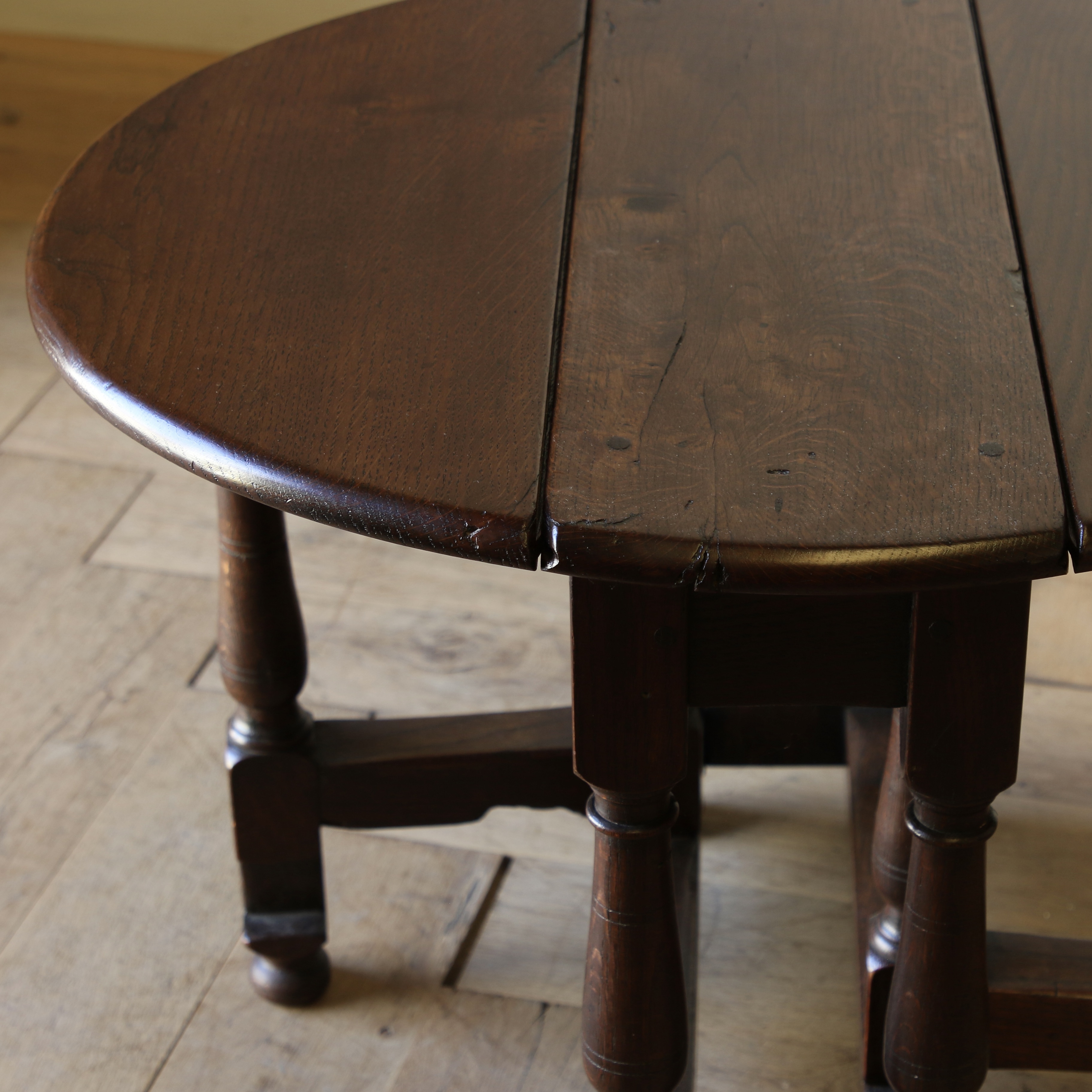 English Oak Miniature Gate-Legged Table