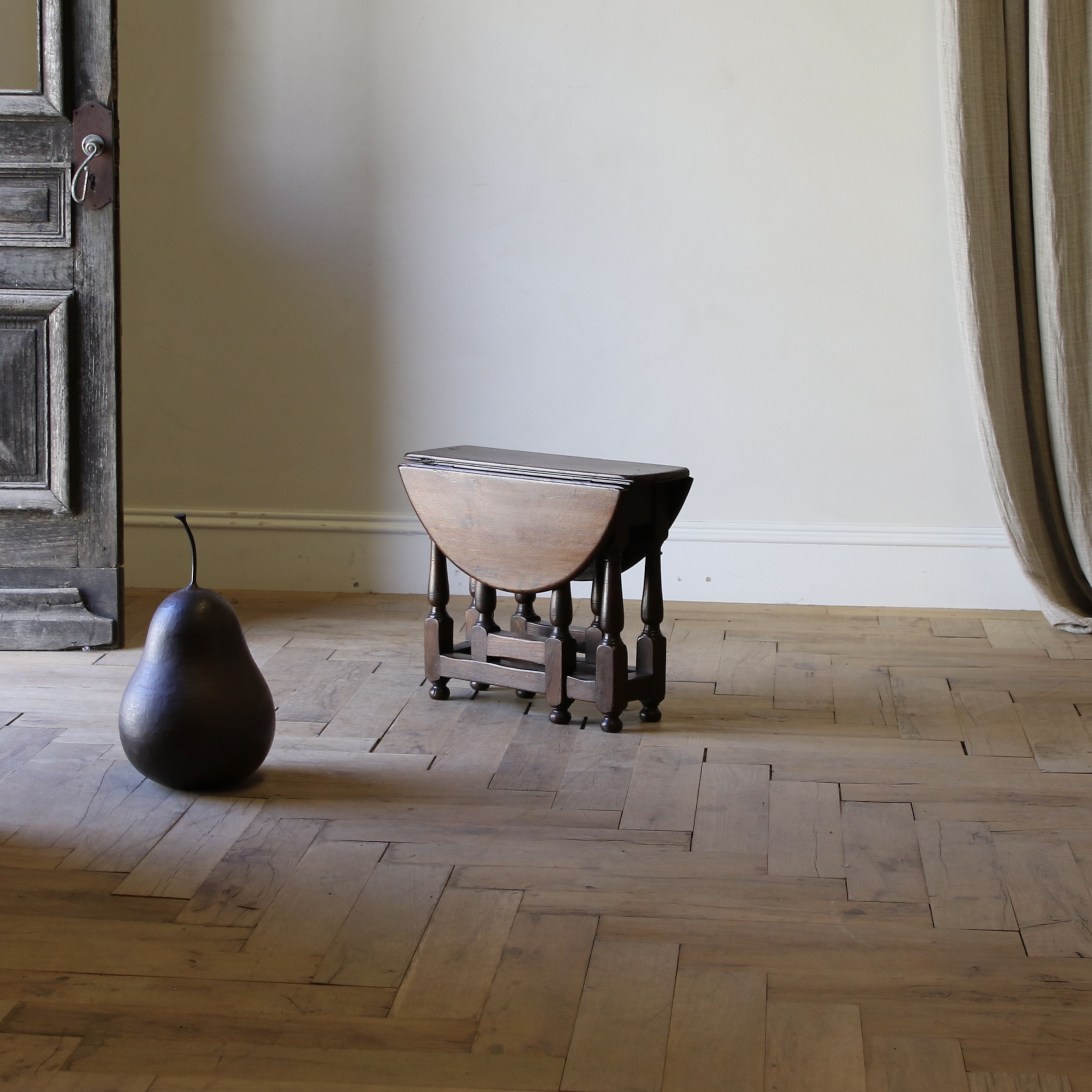 English Oak Miniature Gate-Legged Table