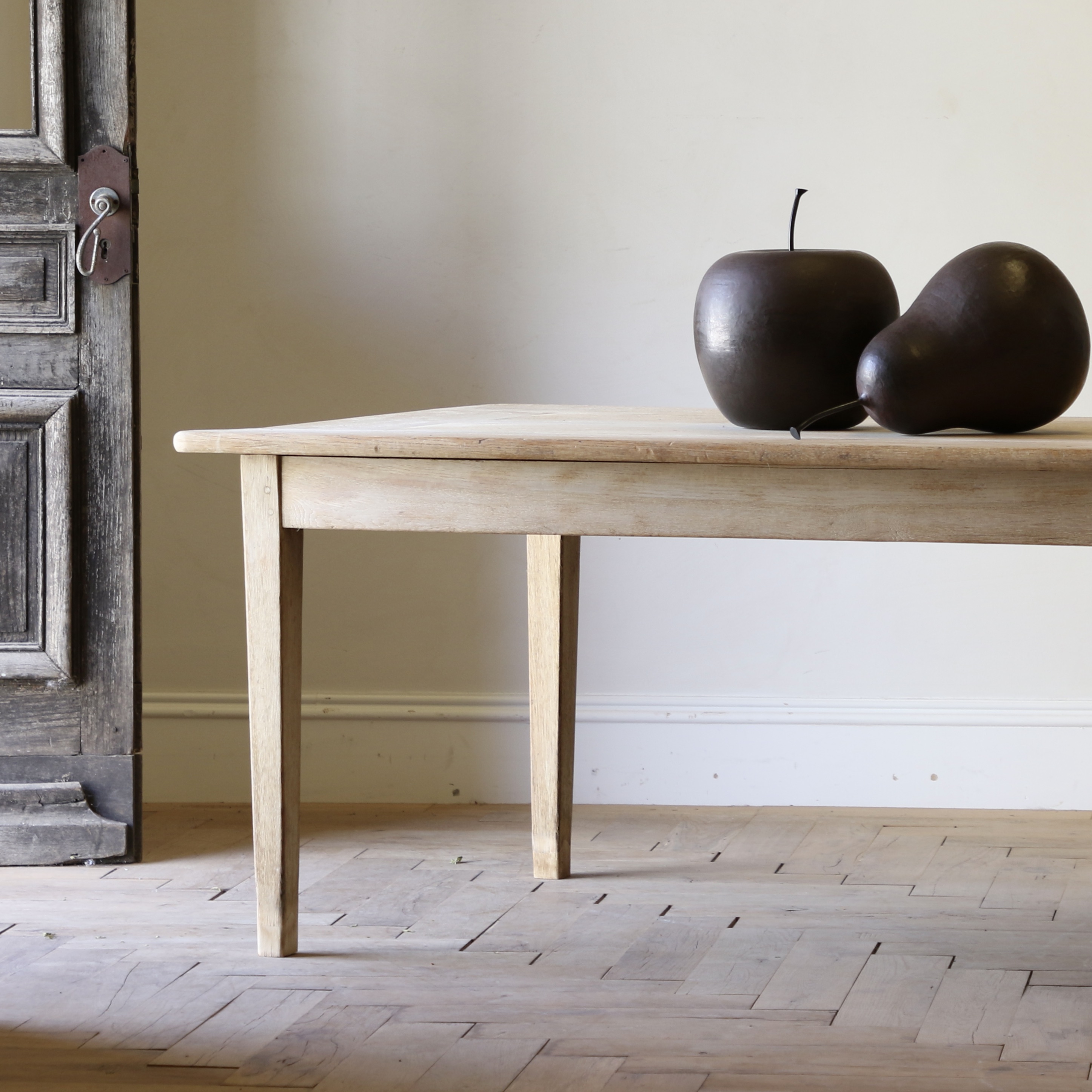 Bleached Oak Dining Table// Length 2.3m