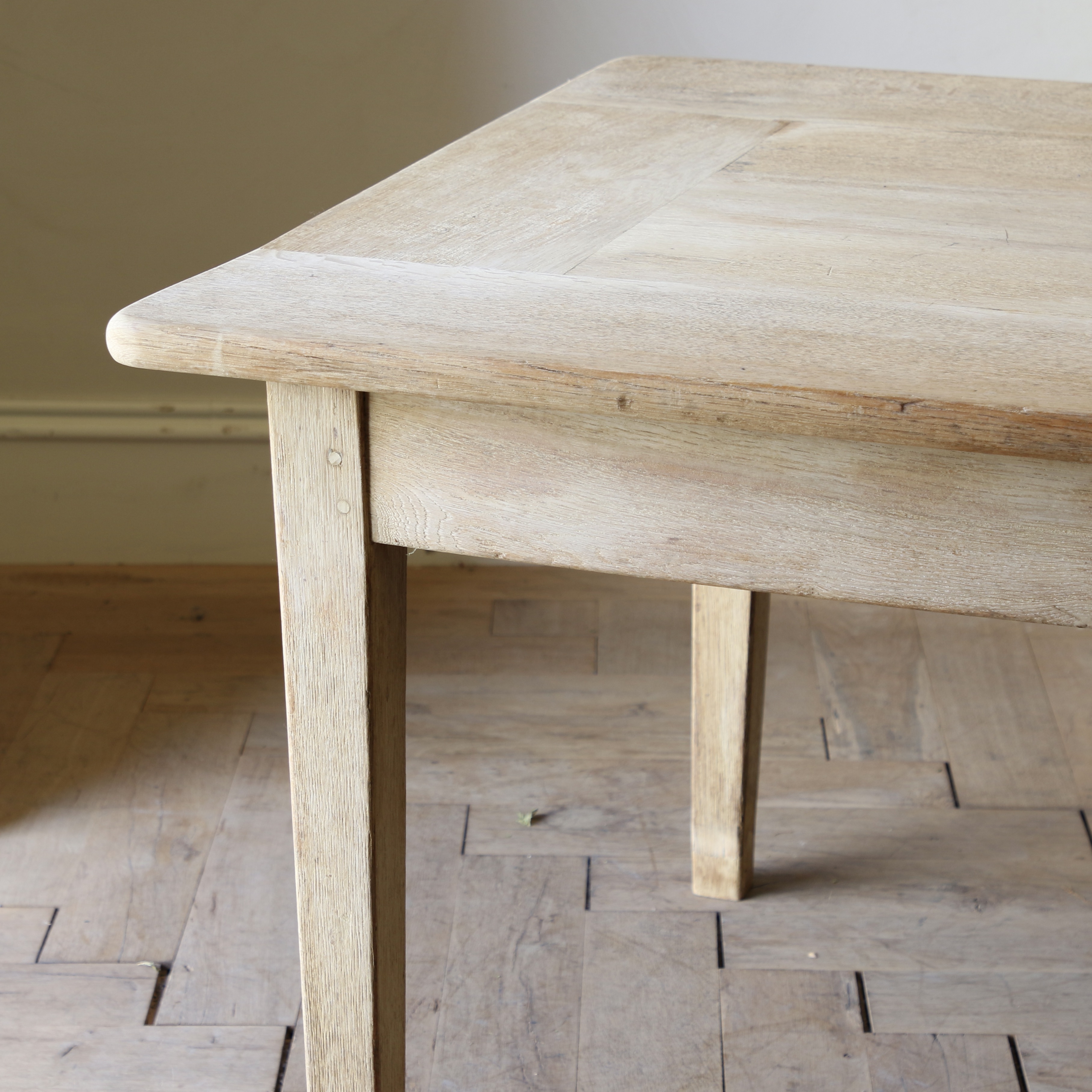 Bleached Oak Dining Table// Length 2.3m