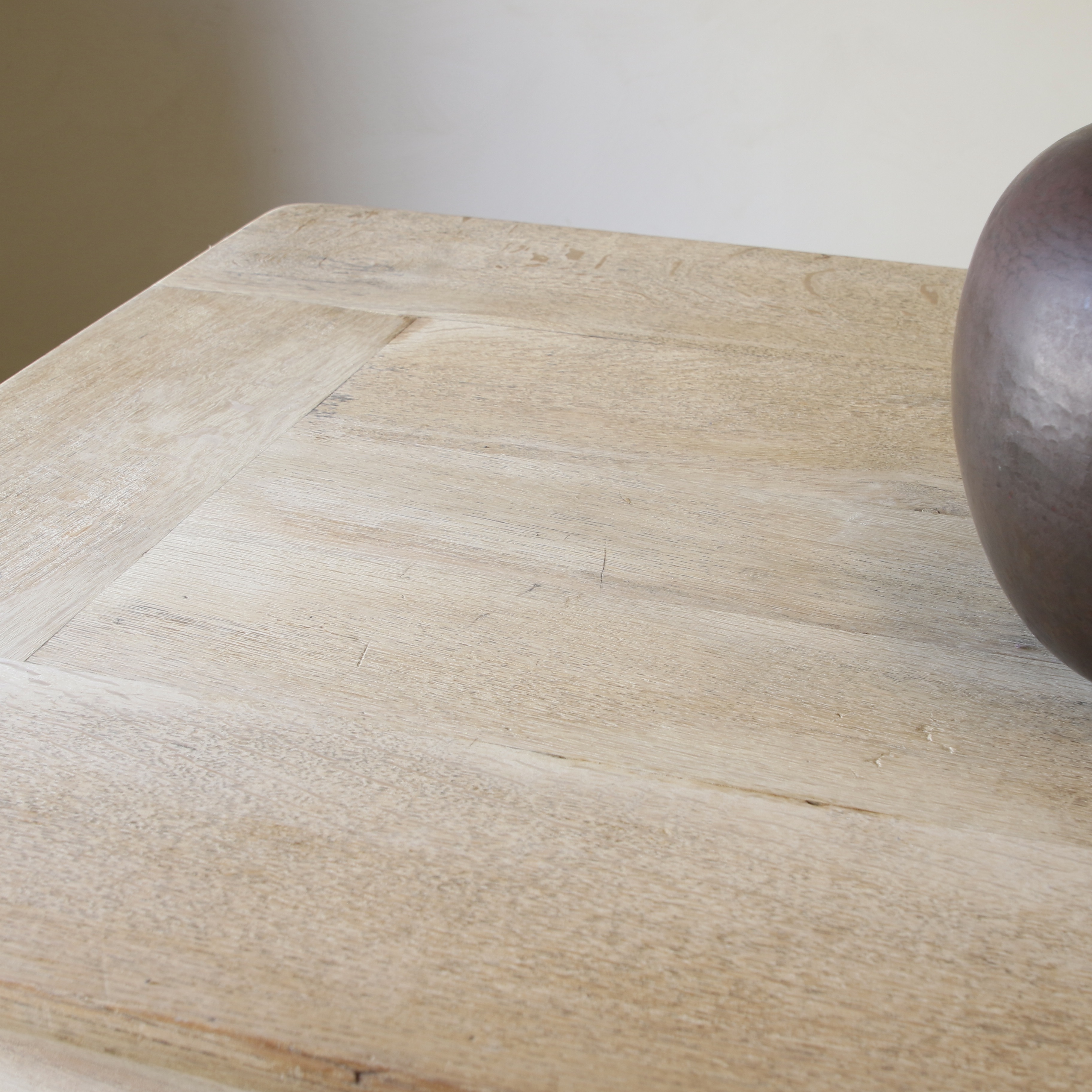 Bleached Oak Dining Table// Length 2.3m