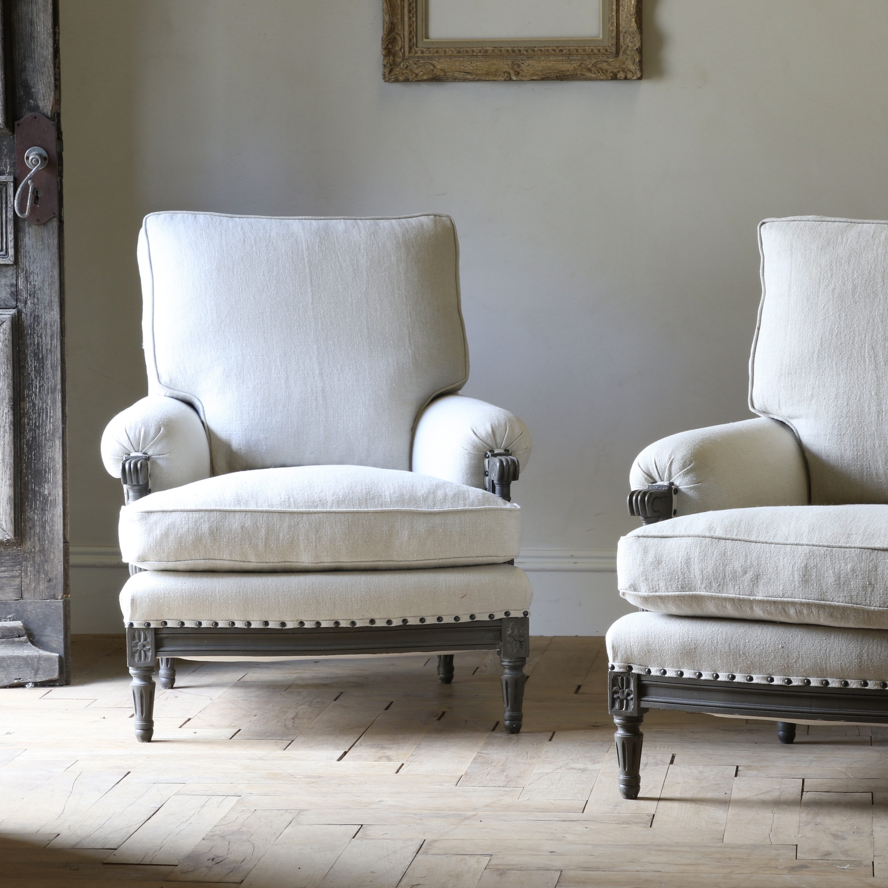 Pair of Louis XVI Armchairs