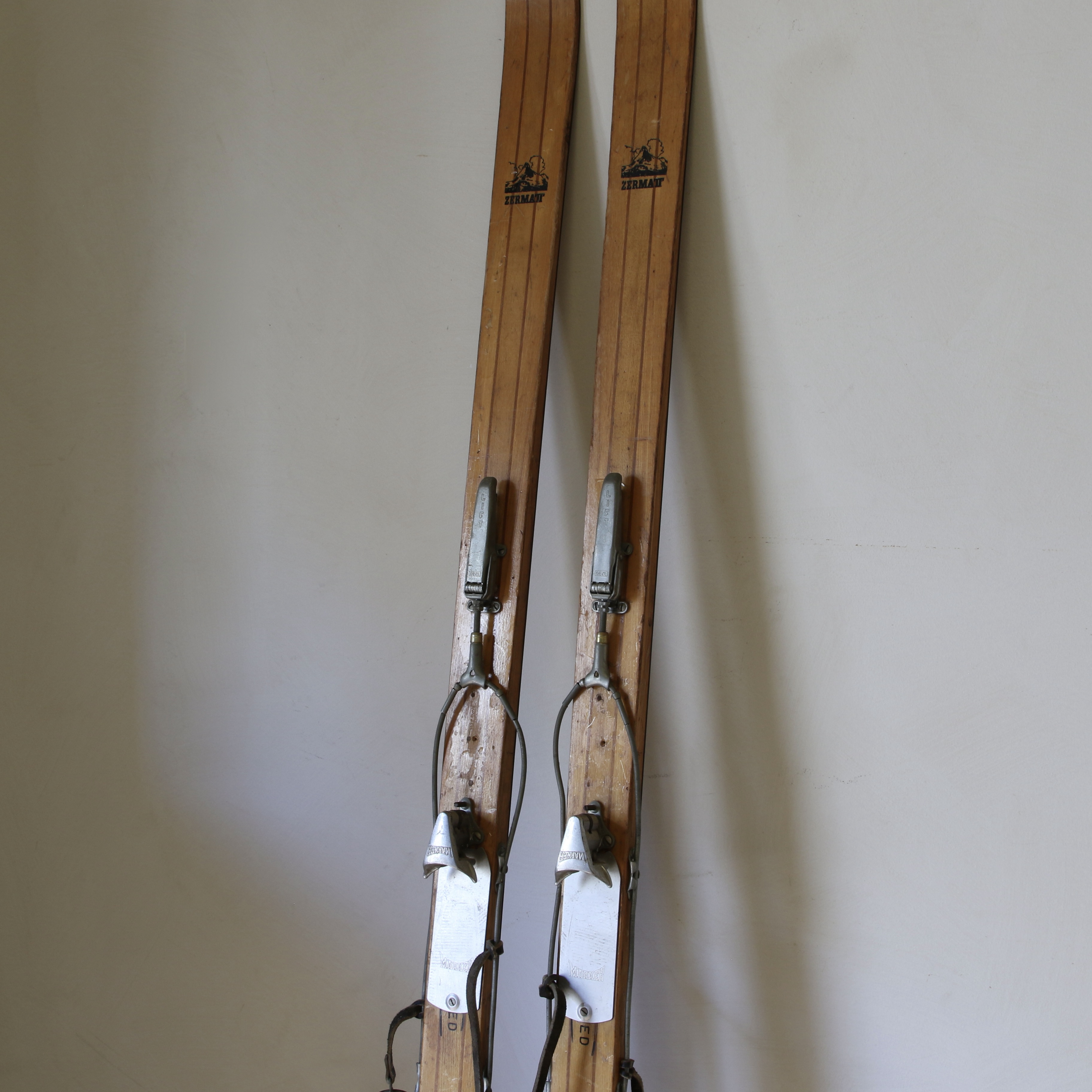 Vintage Zermatt Swiss Skis