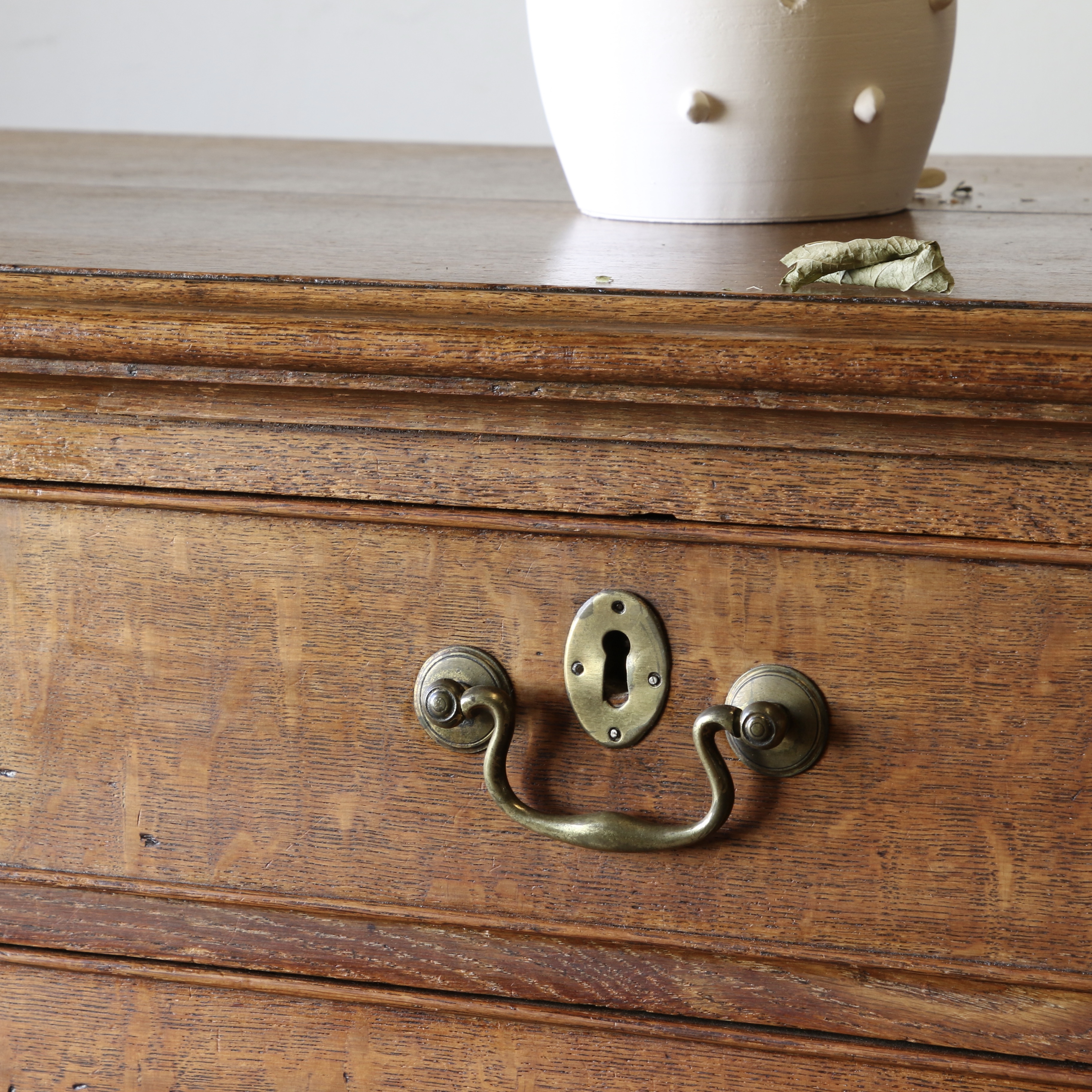 A Classic Oak Georgian Chest