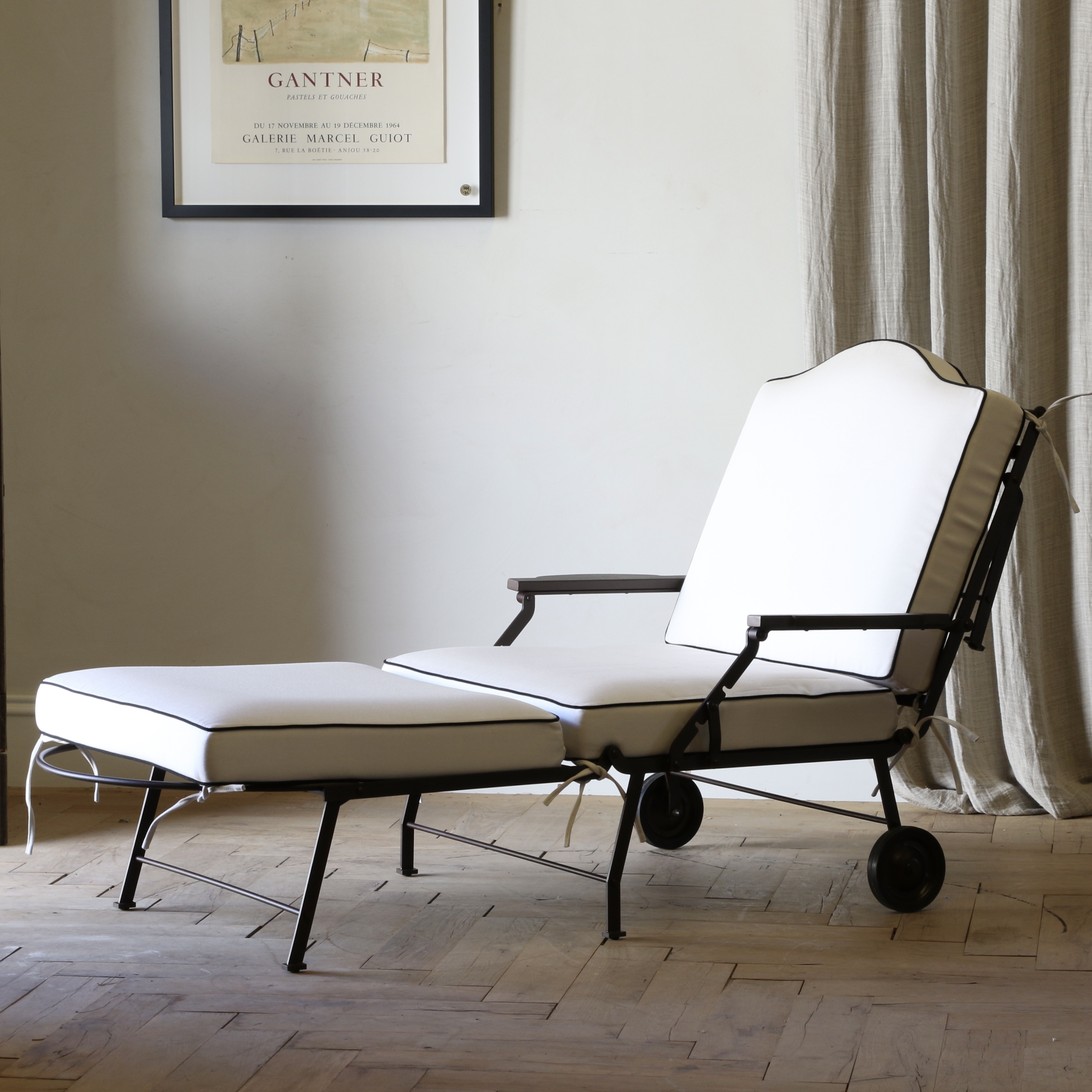 Outdoor Chaise Lounge by Hervé Baume