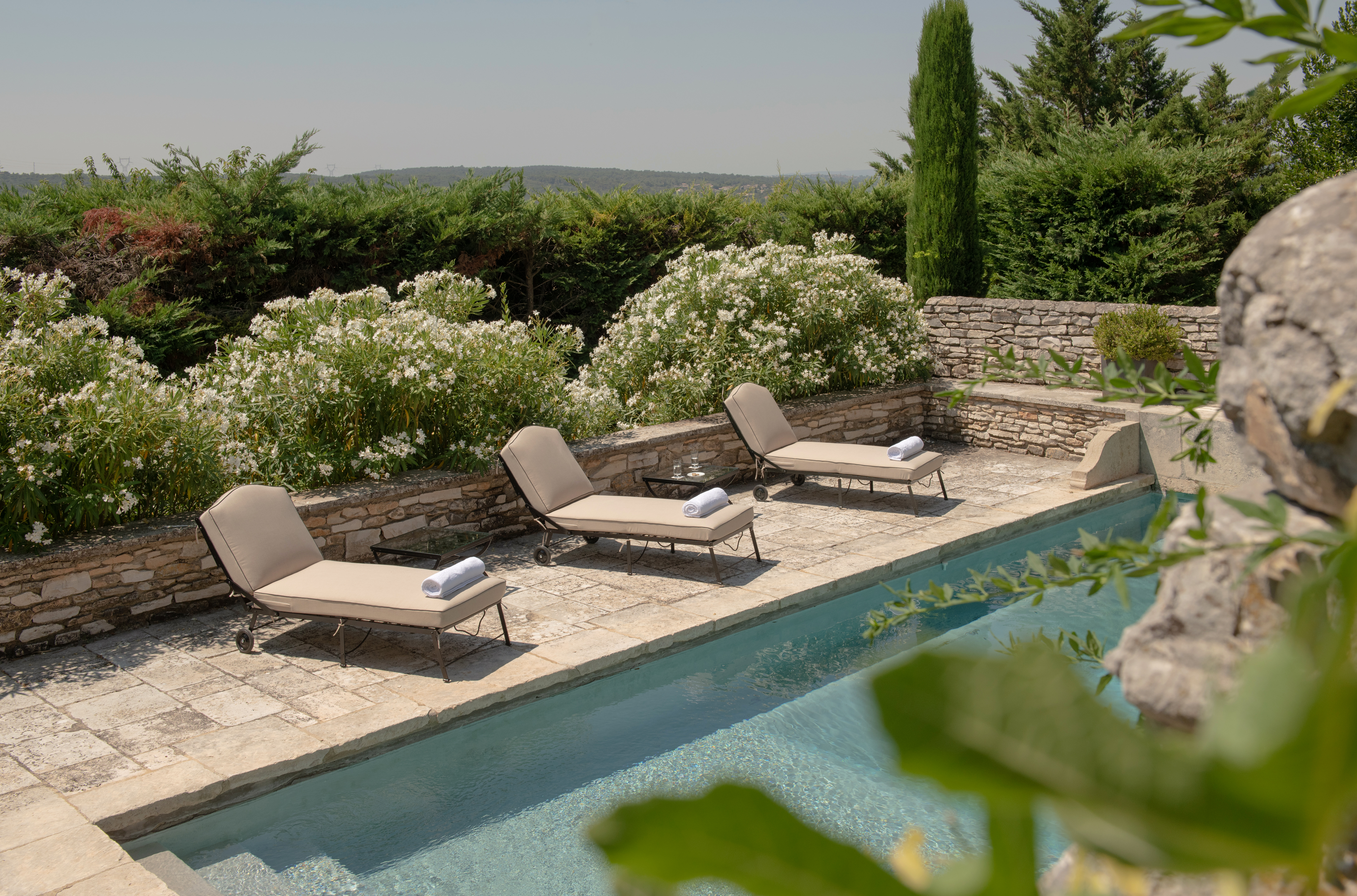 Outdoor Chaise Lounge by Hervé Baume