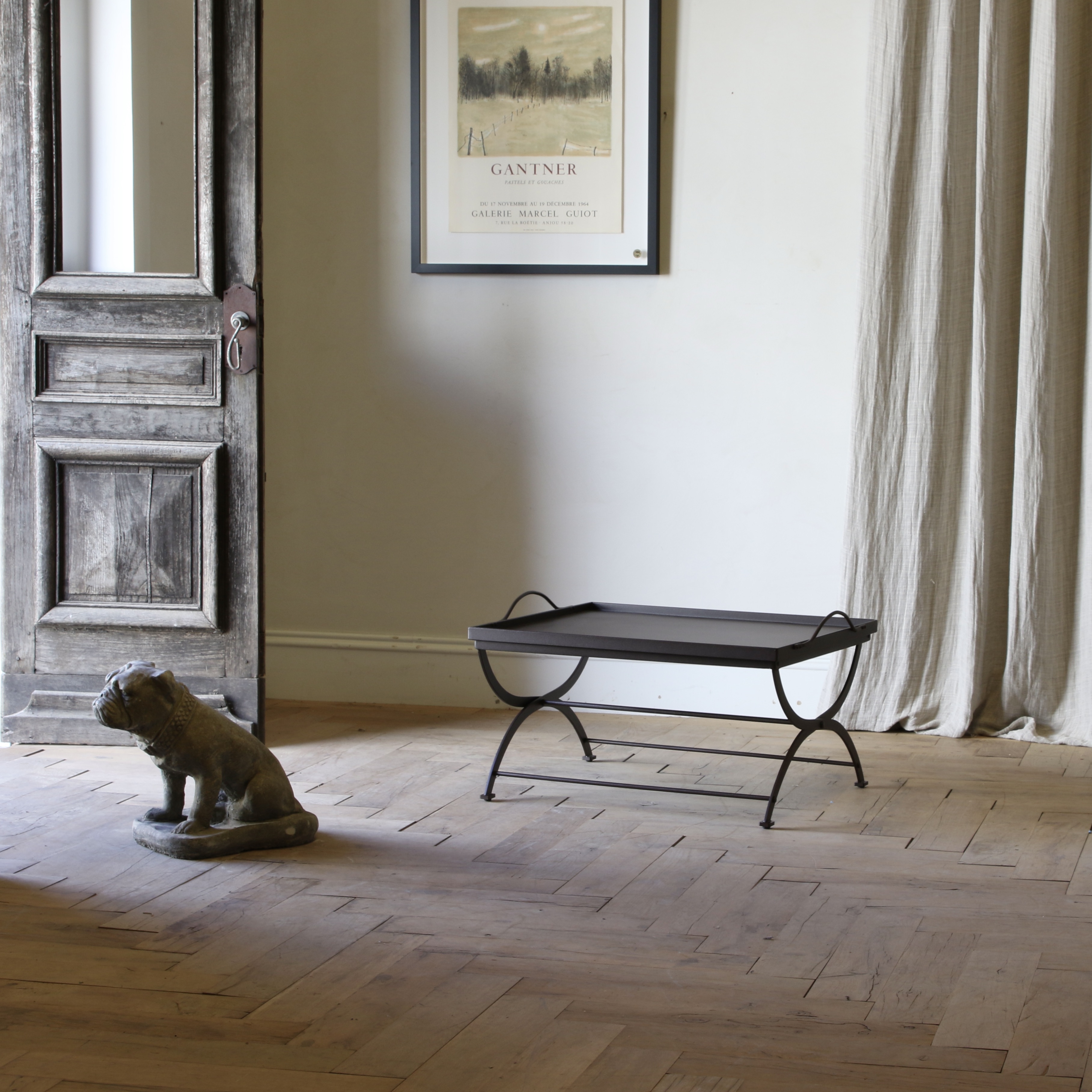 Terrace Ottoman or Side Table by Hervé Baume