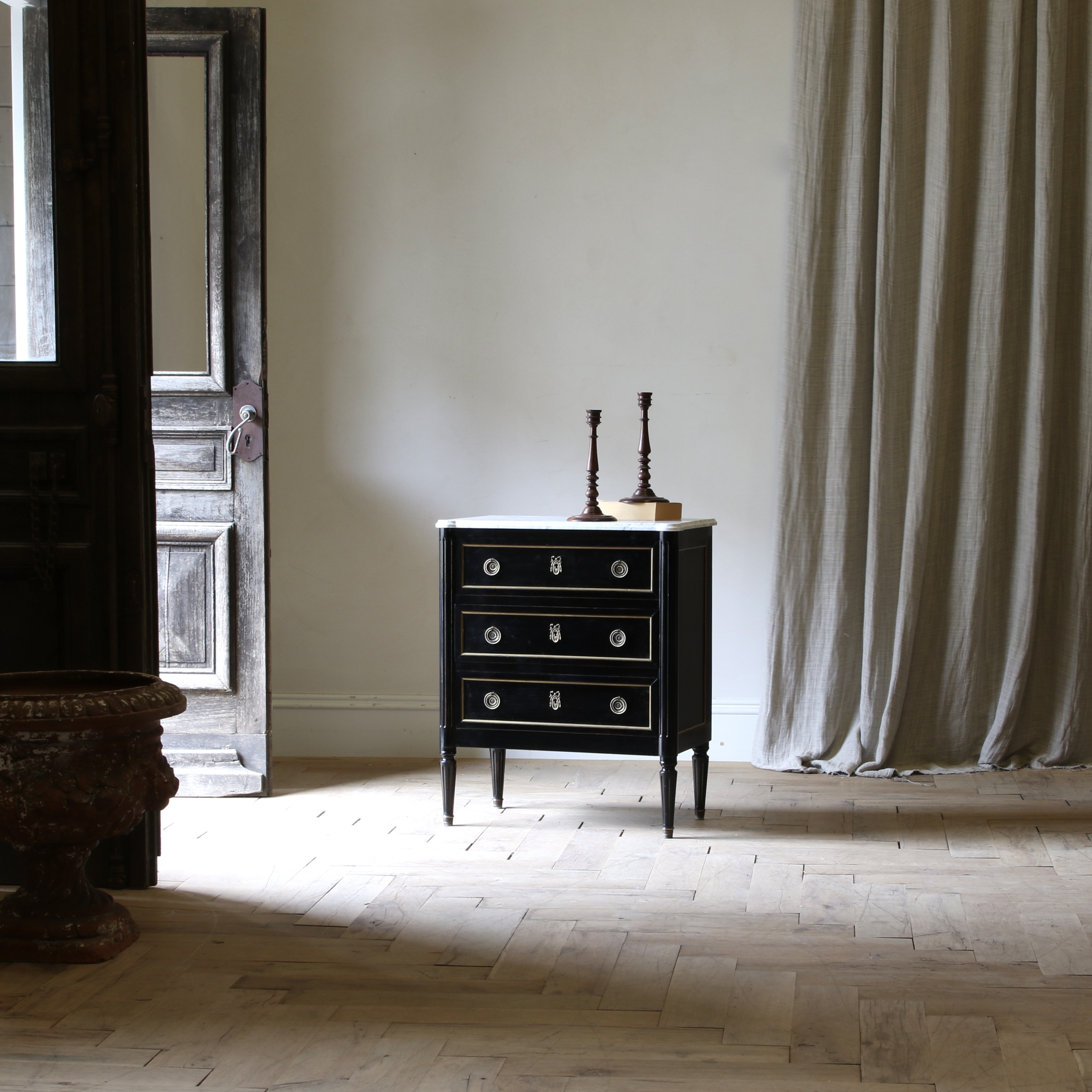 Ebonised Louis XVI Commode