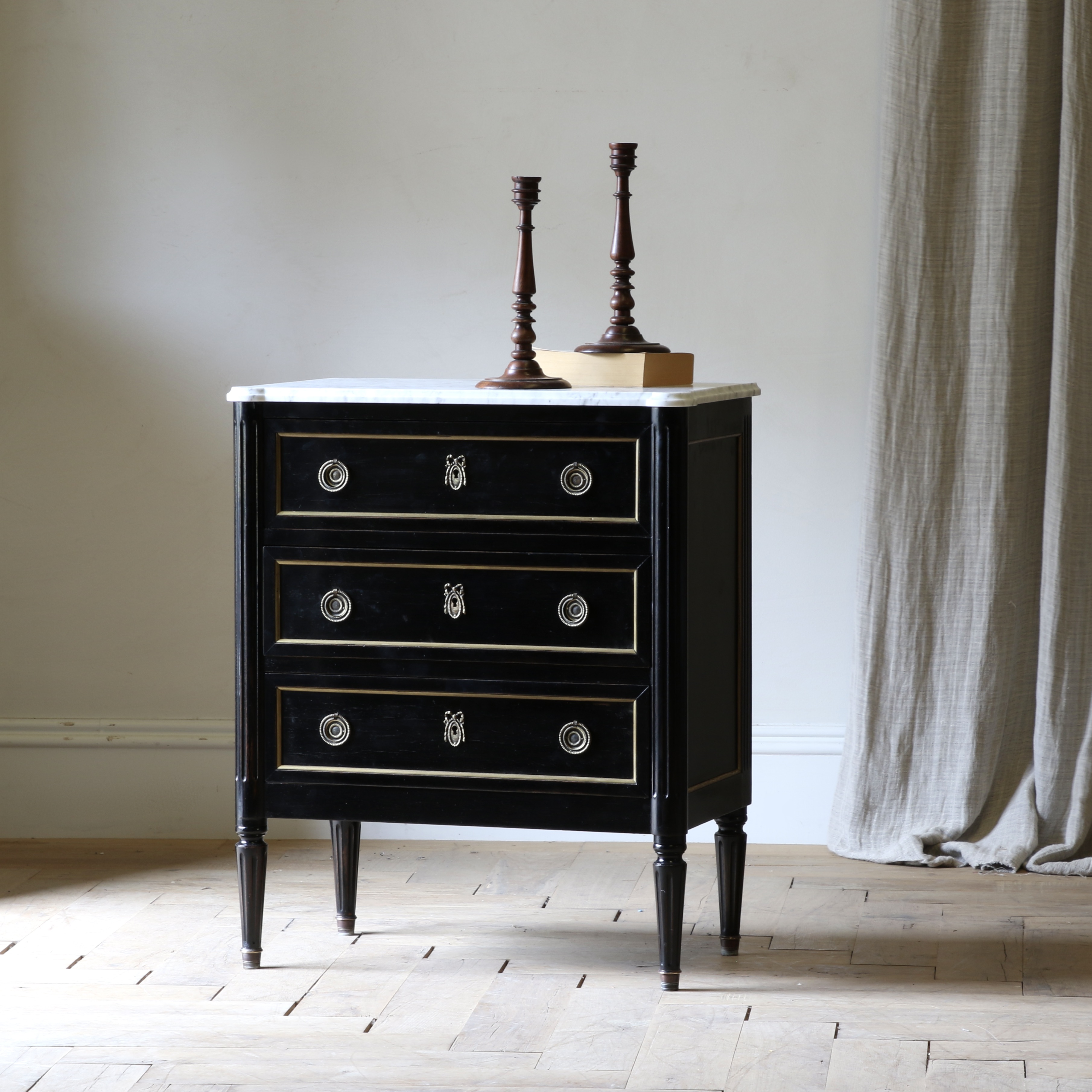 Ebonised Louis XVI Commode