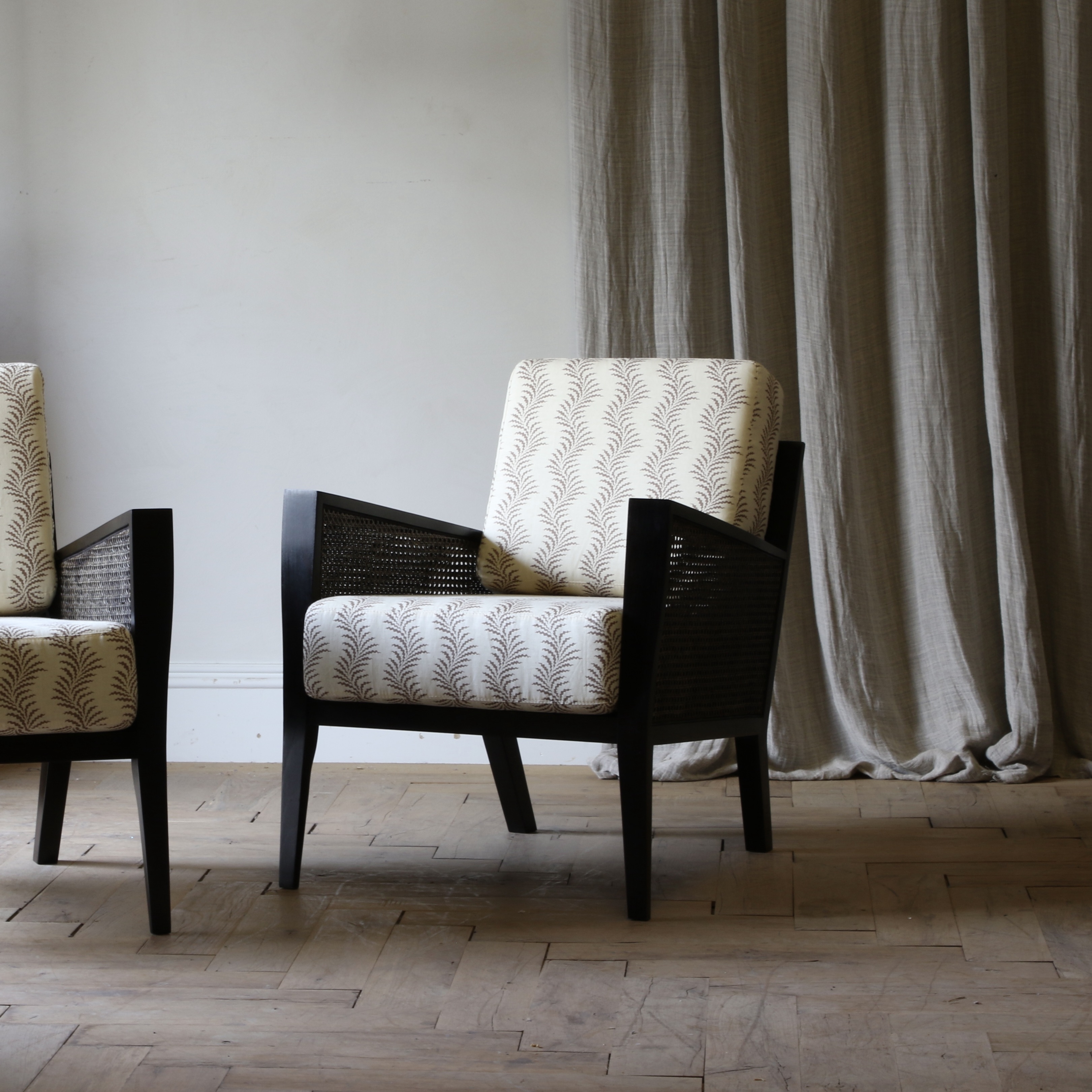 Modern Cane Armchair// JS Editions