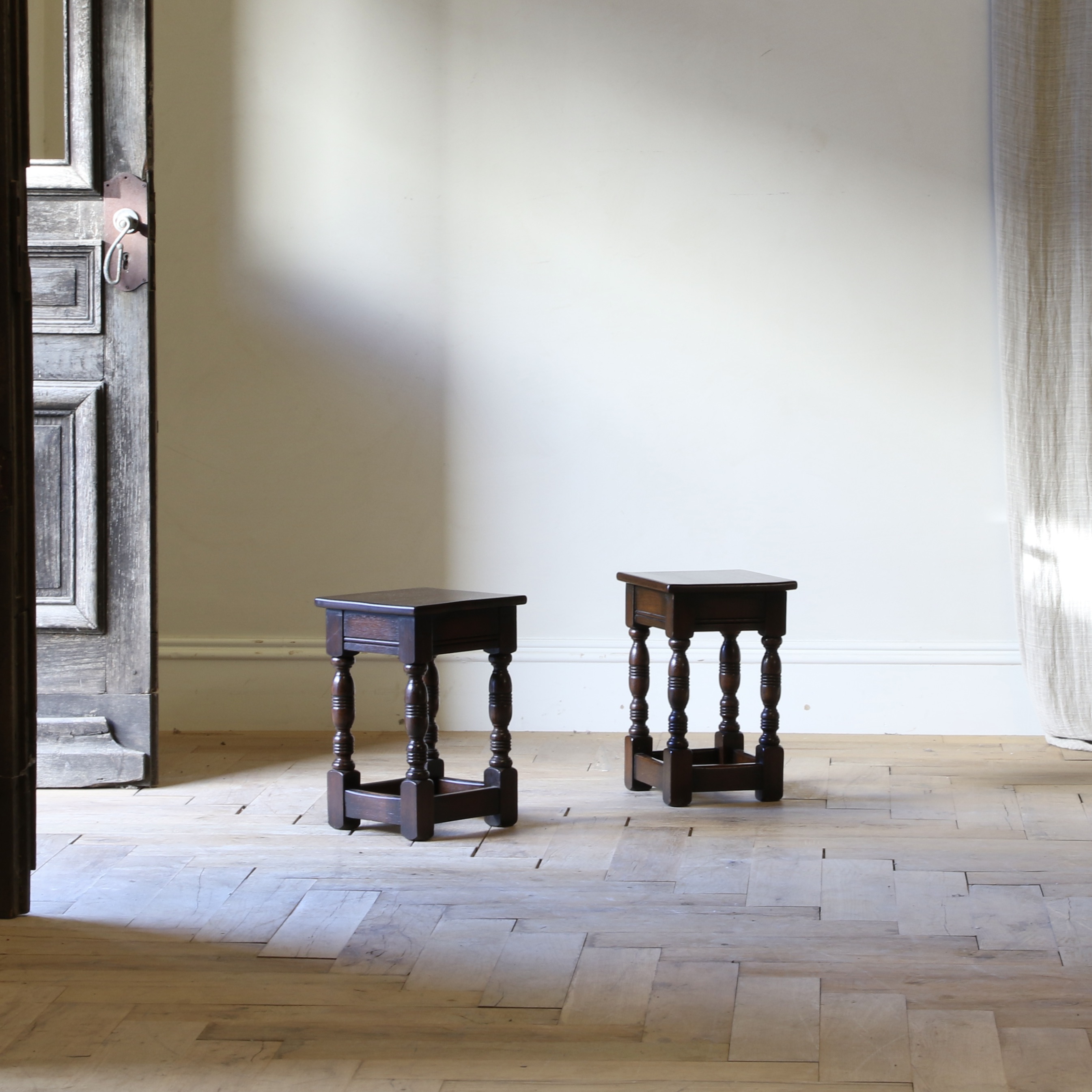 Pair of Jointed Stools