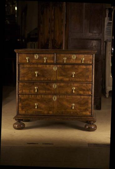 Walnut Chest of Drawers