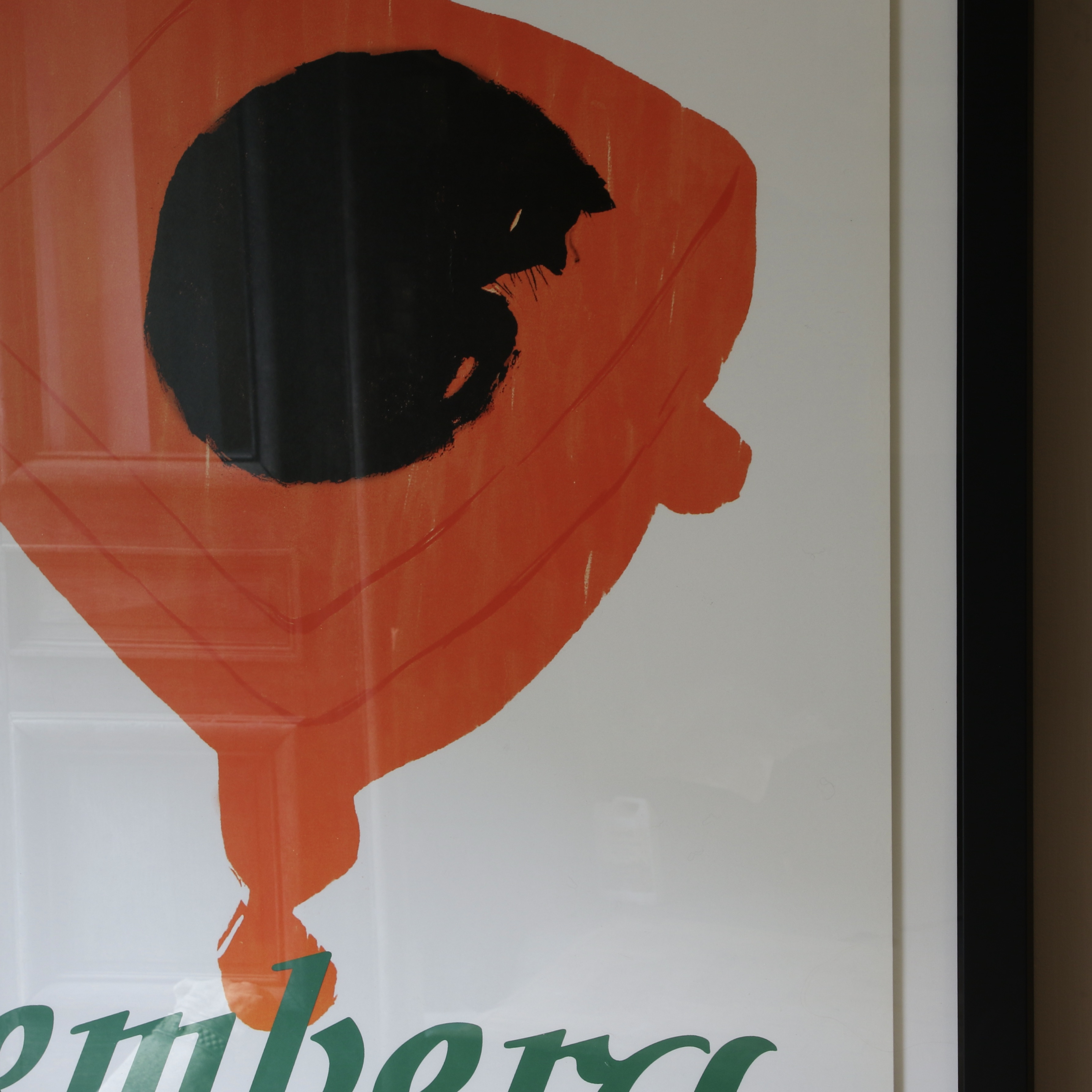 Bemberg Arredamento Cat Poster