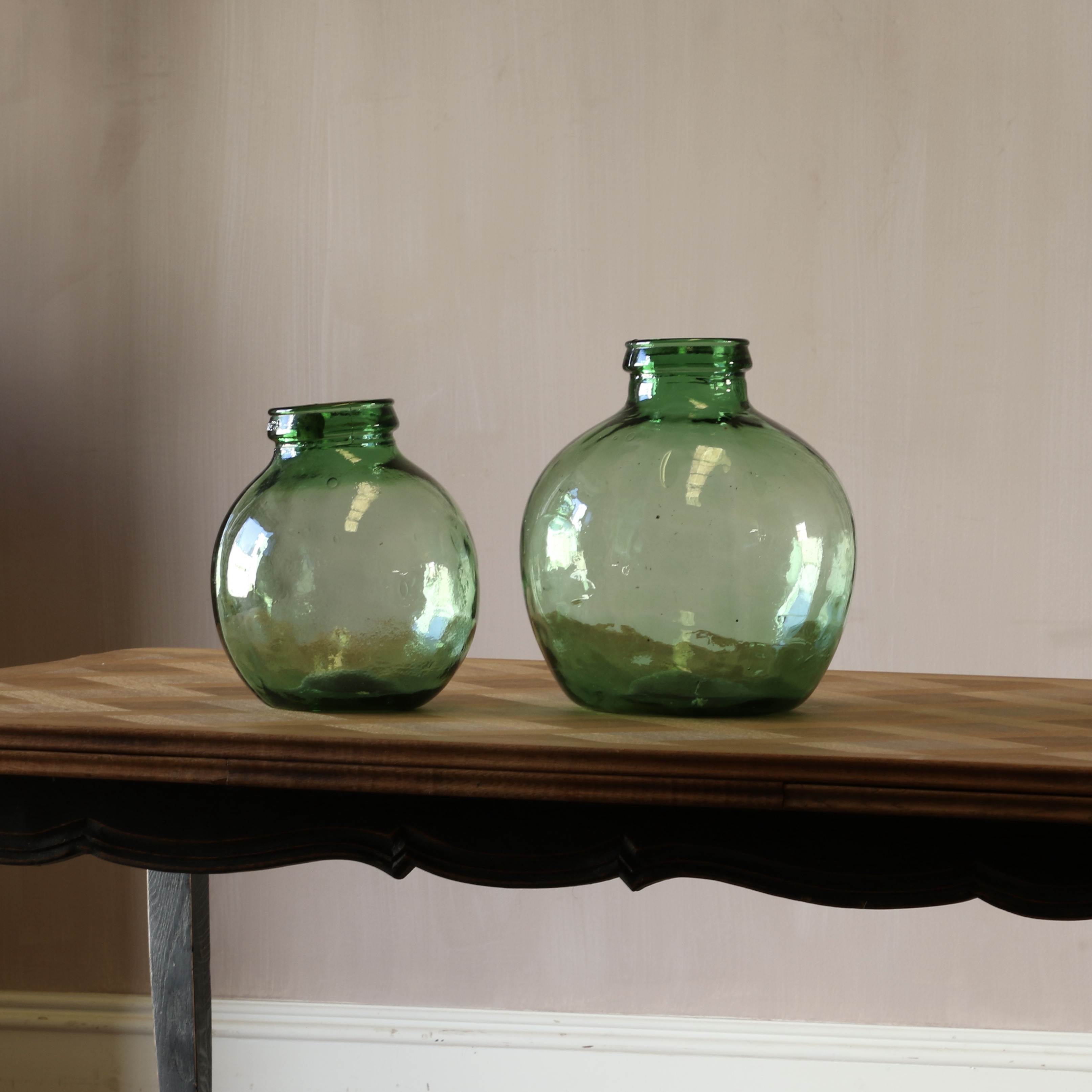 149-50 - Green Glass Vase - Large