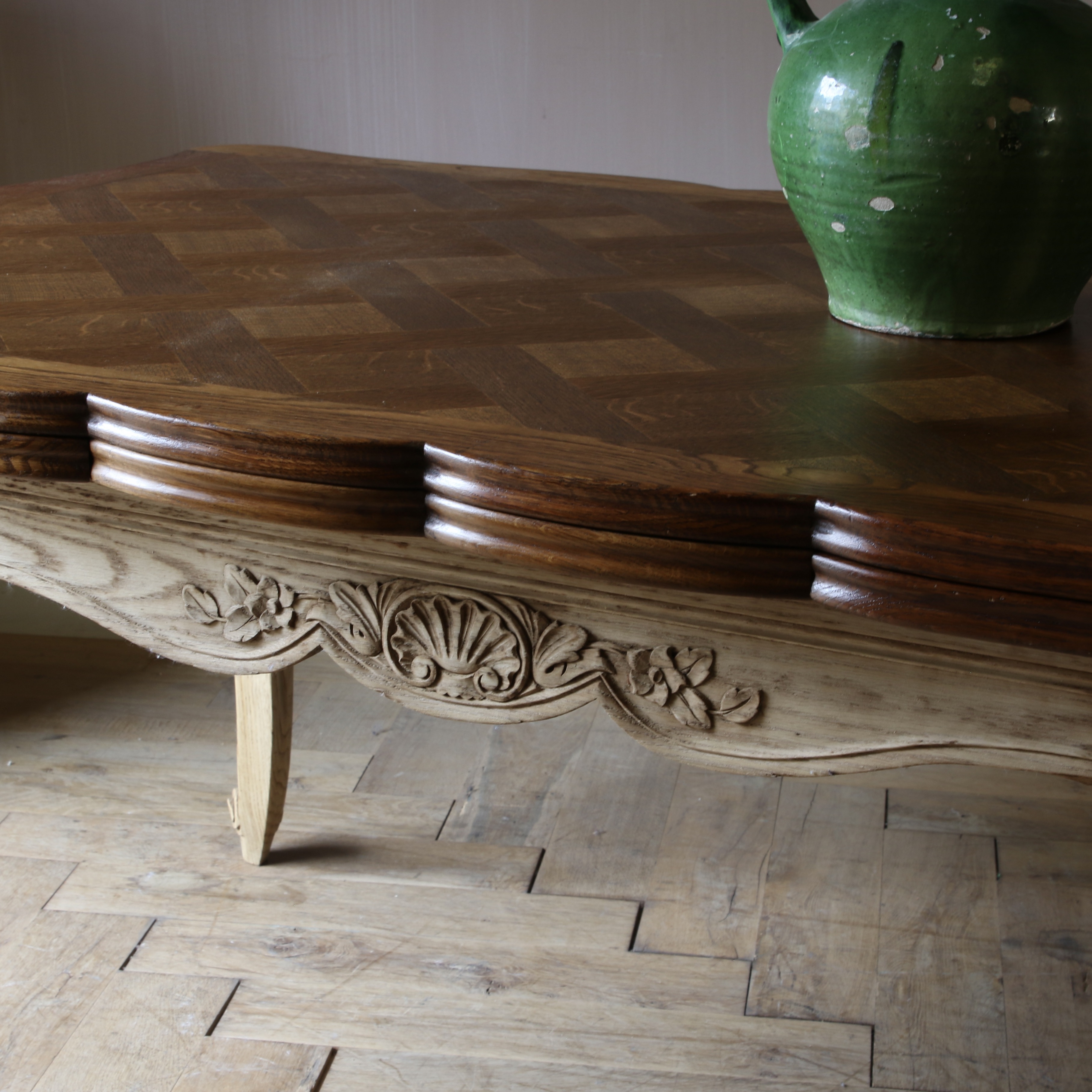 Parquet Dining Table