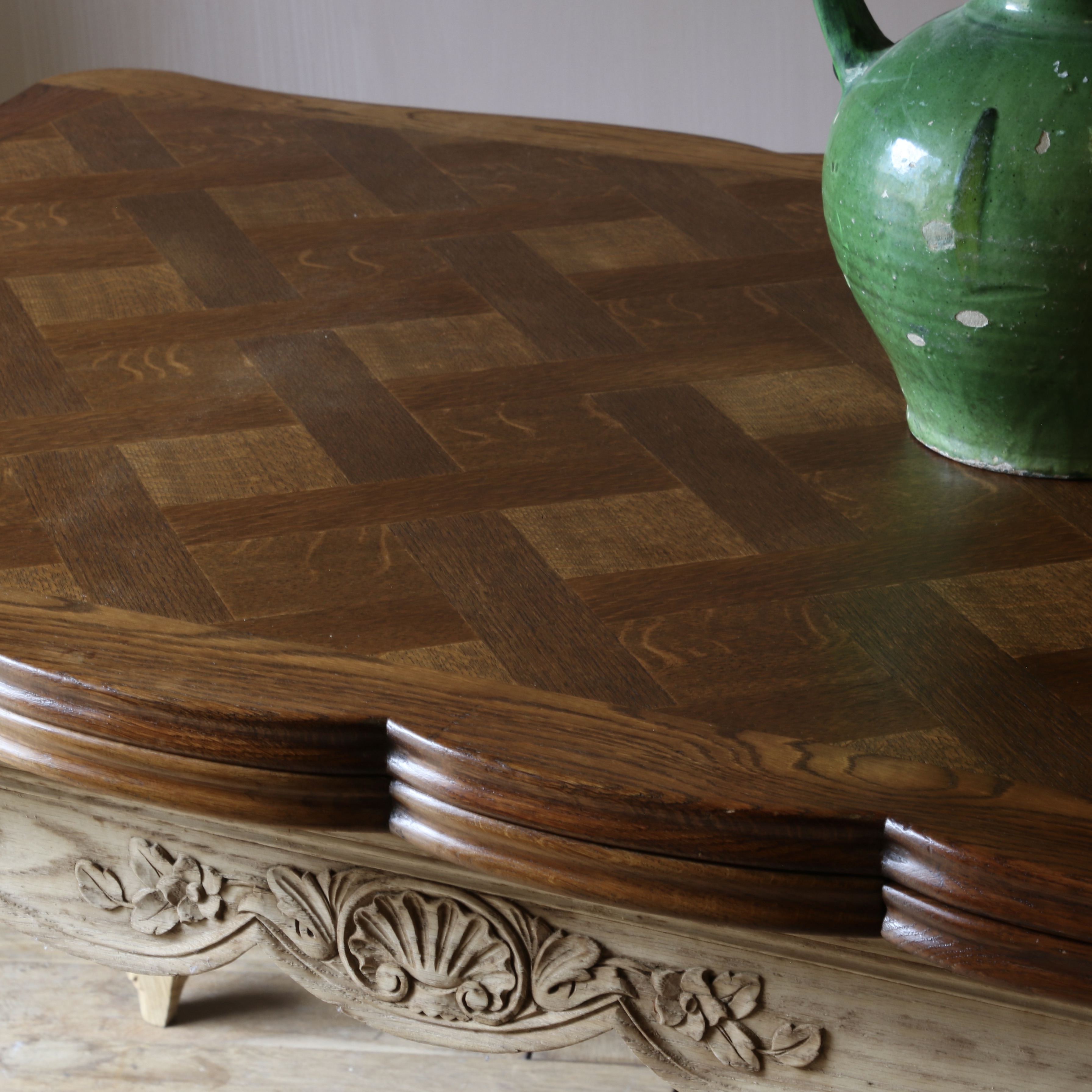Parquet Dining Table