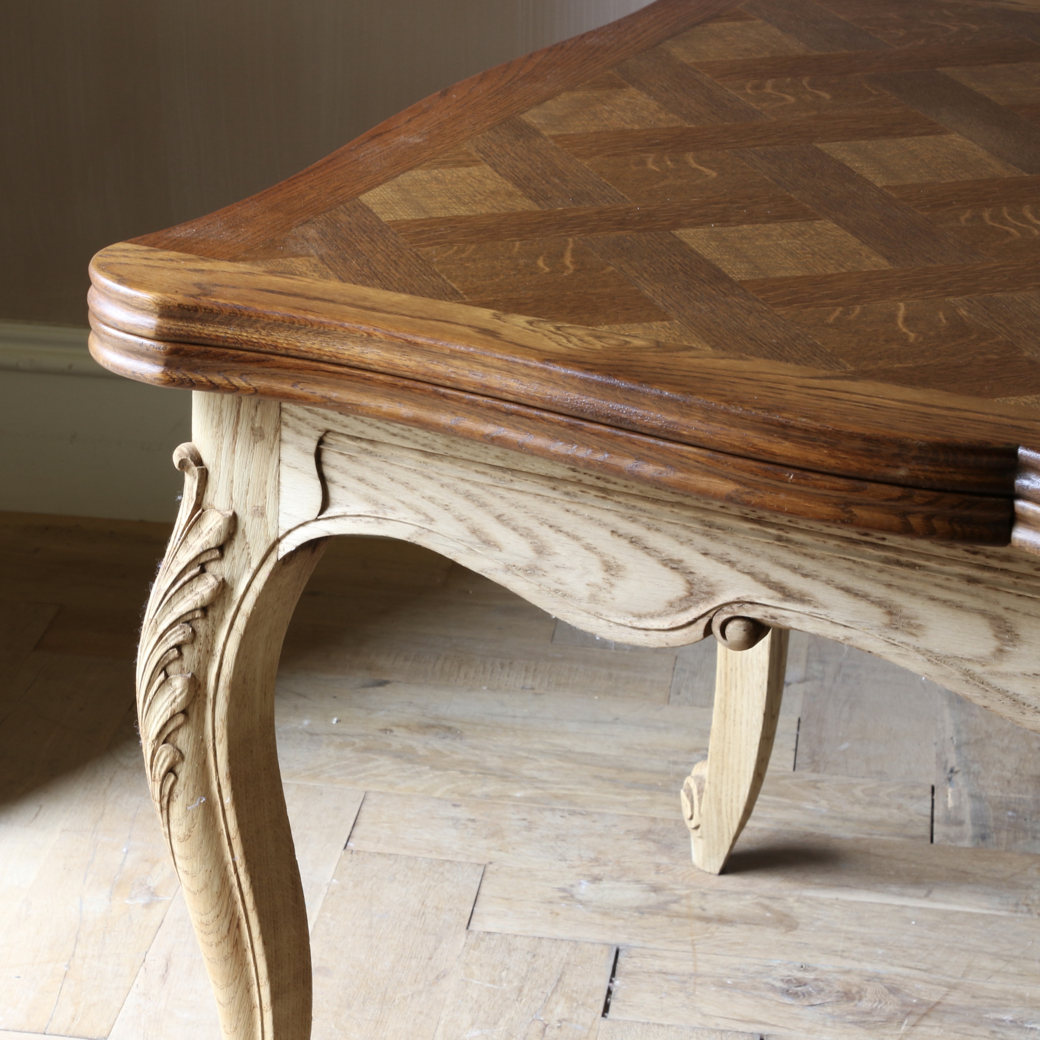 Parquet Dining Table
