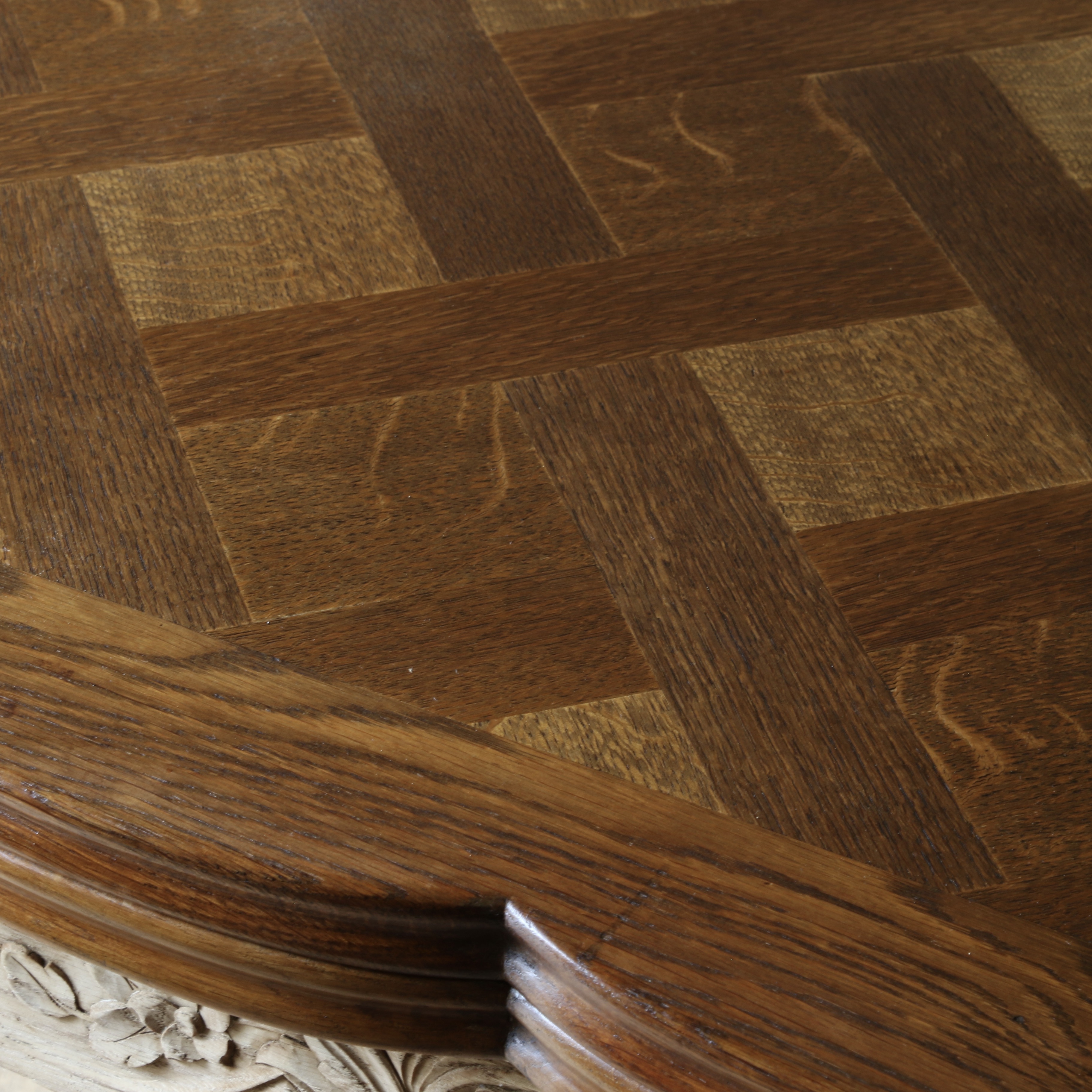 Parquet Dining Table