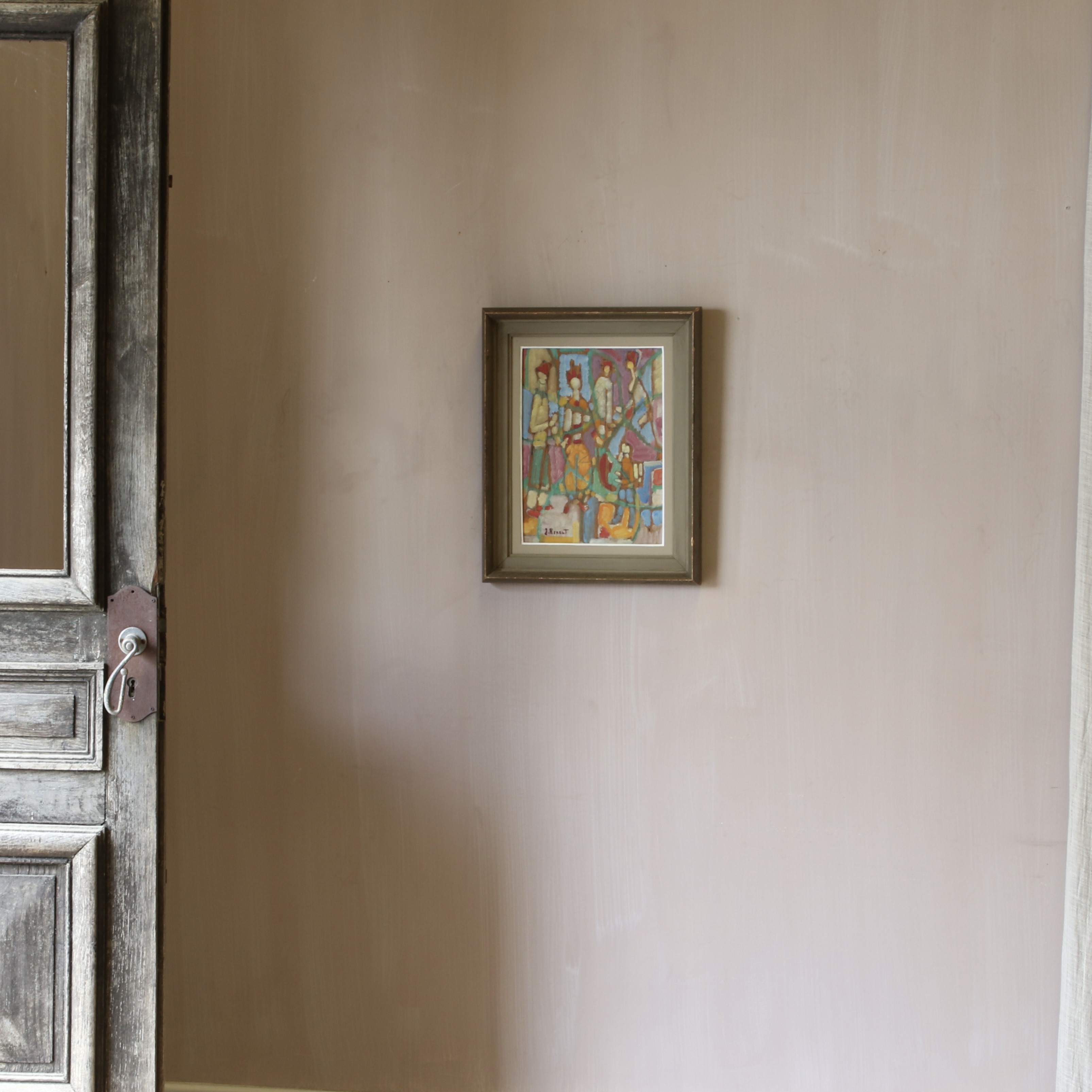 Abstract Painting by J. Renaut