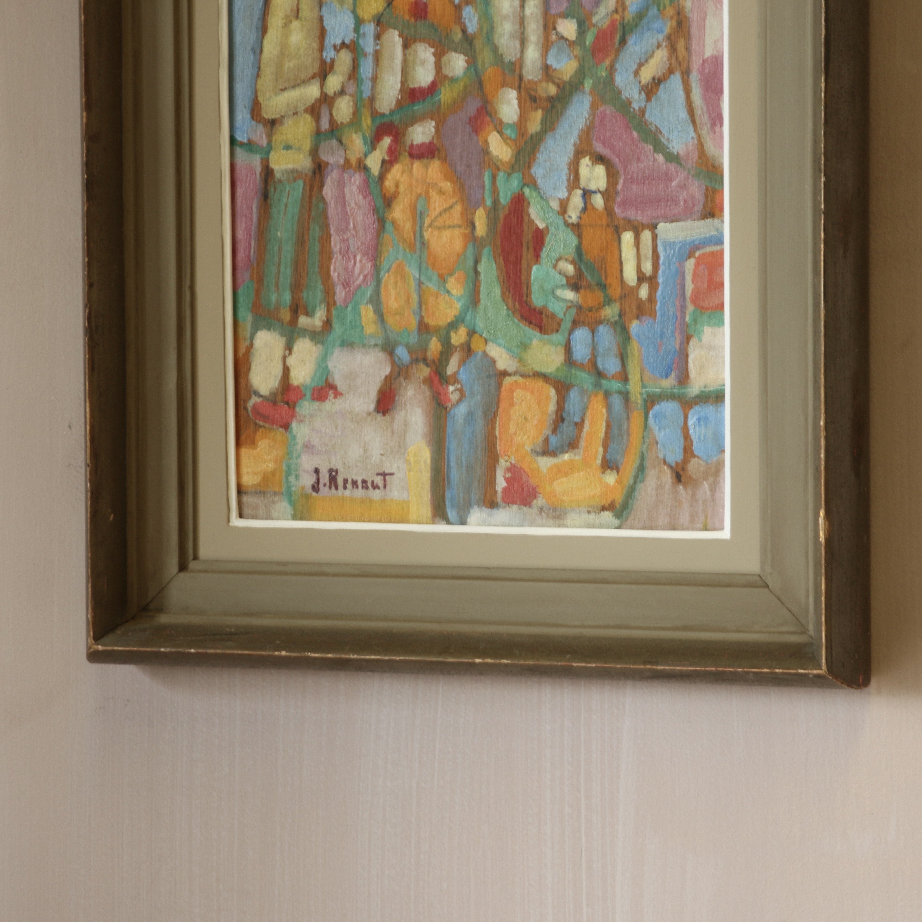 Abstract Painting by J. Renaut