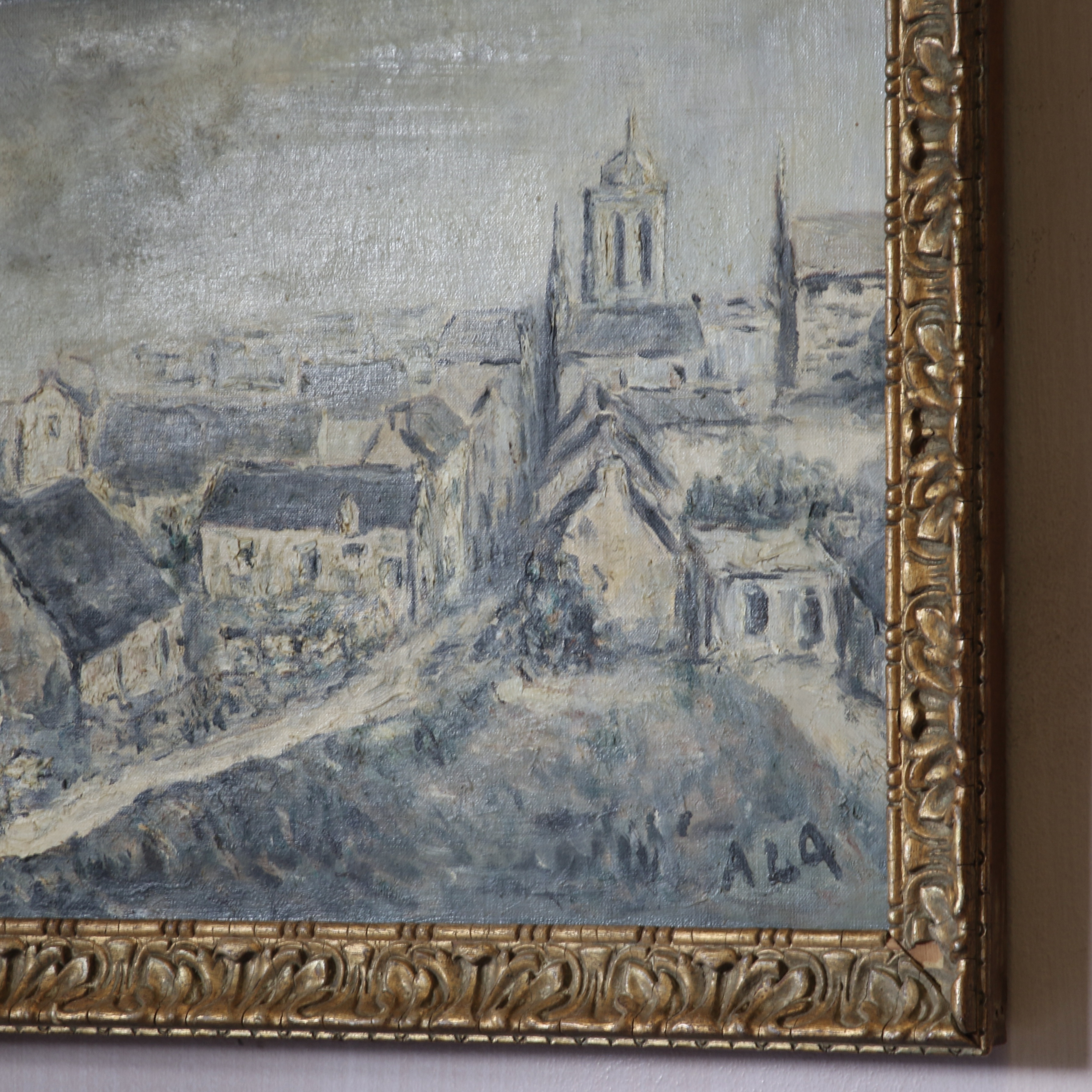 Winter in a French Town