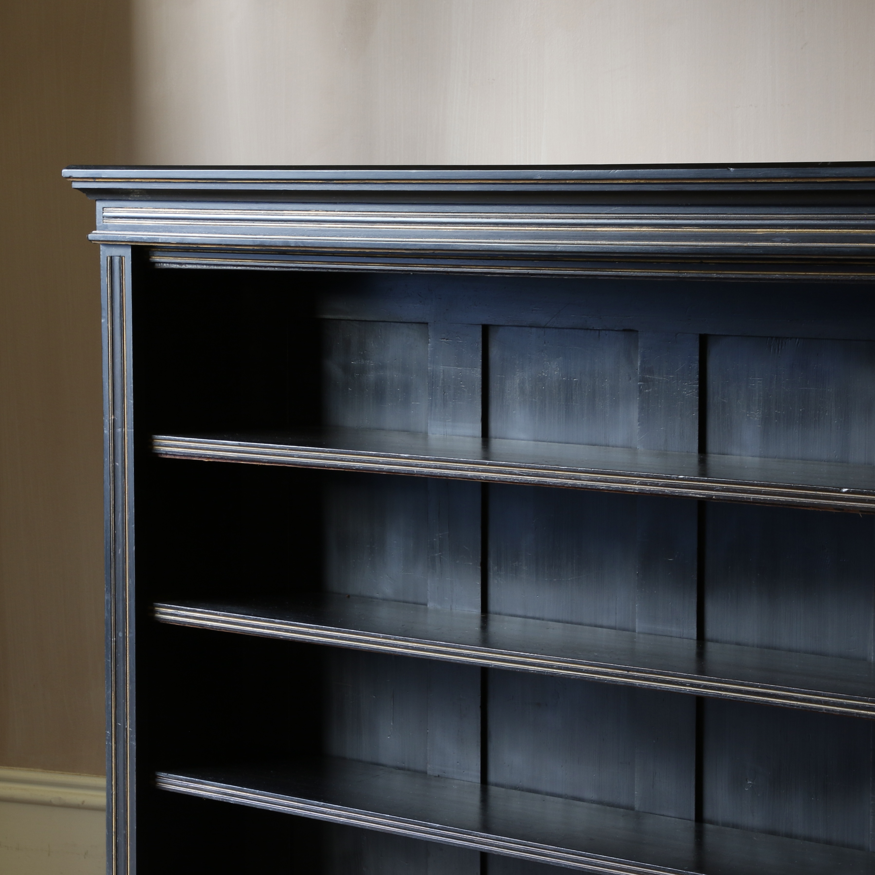 Ebonised Georgian Bookcase