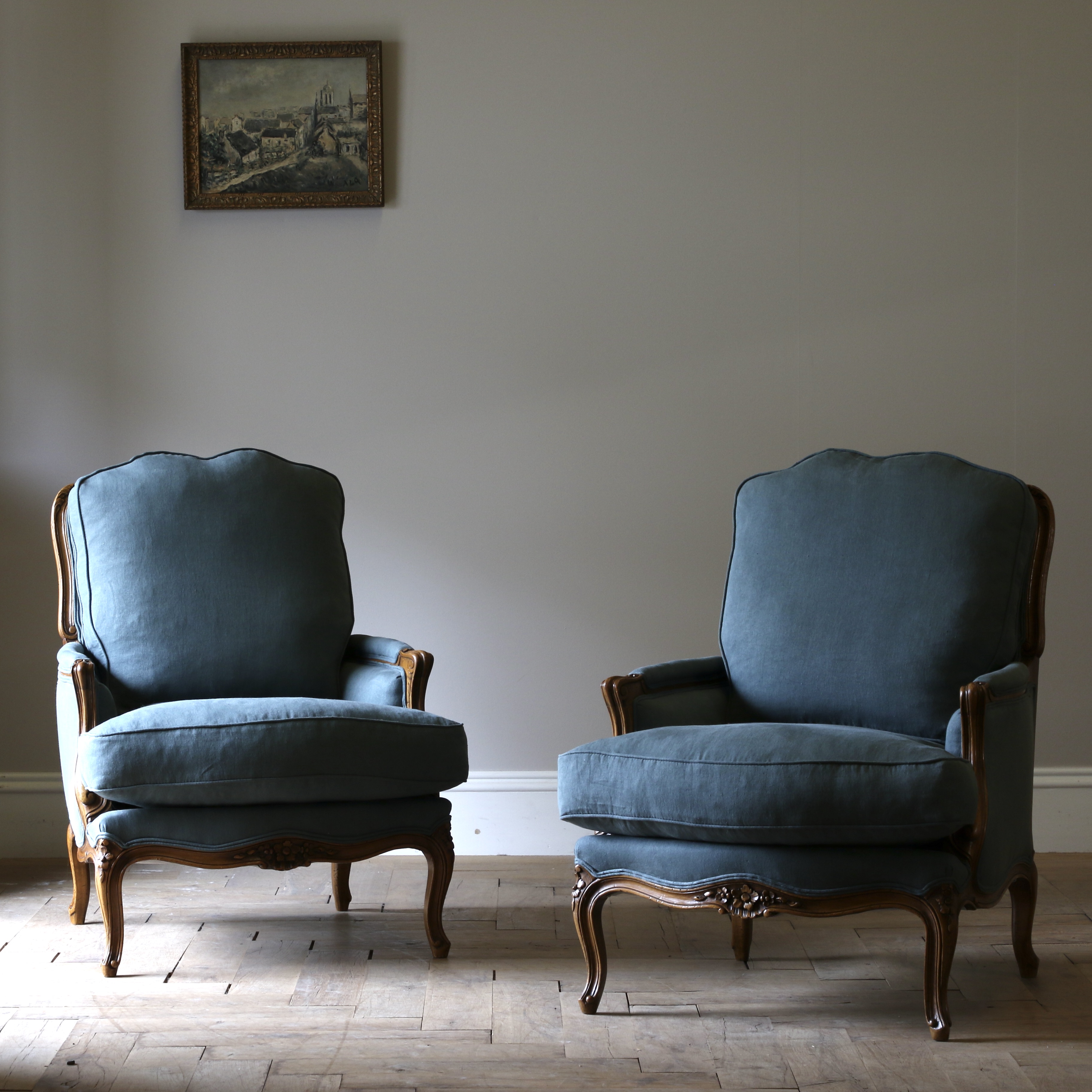 Pair of Louis XV Armchairs