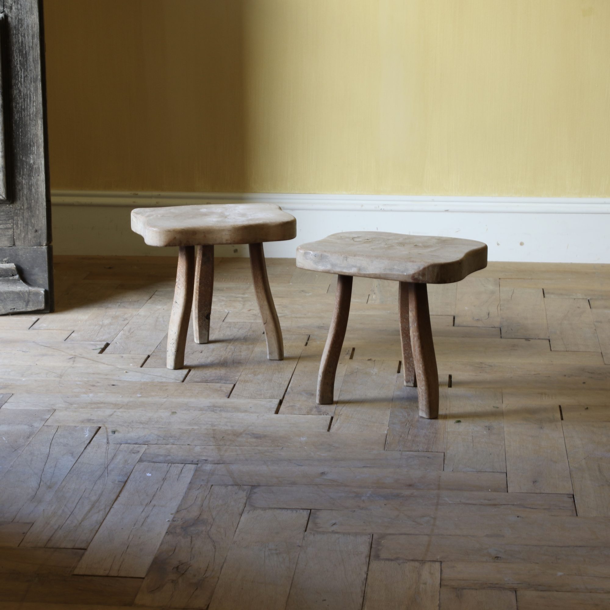John Stephens & Company | Primitive Stools (Stock Number 154-50)