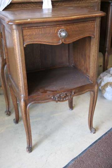 Small Oak Bedside