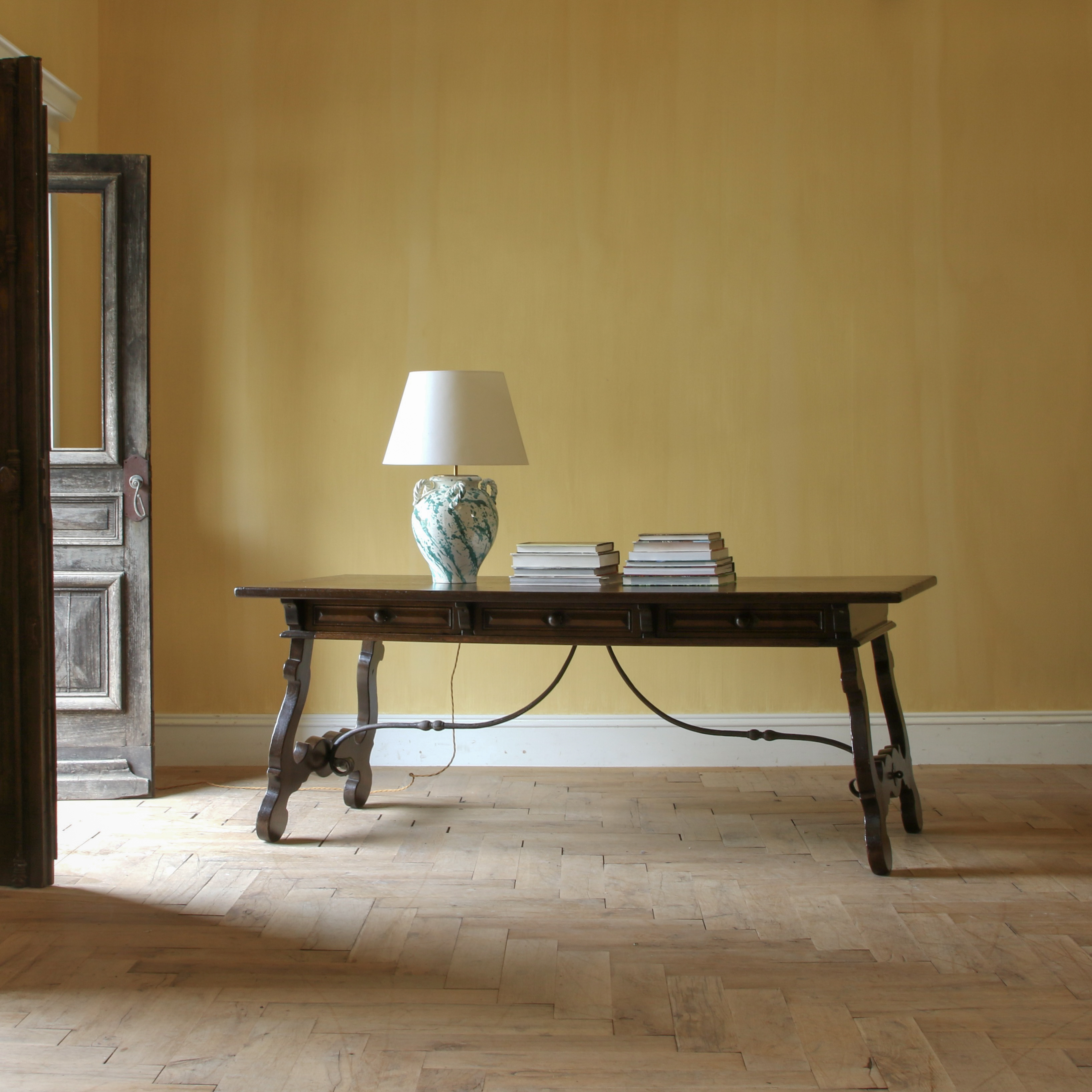 154-70 - Spanish Library Table