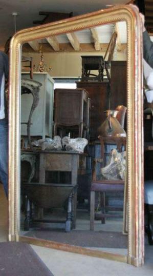 Large French Louis Philippe Mirror