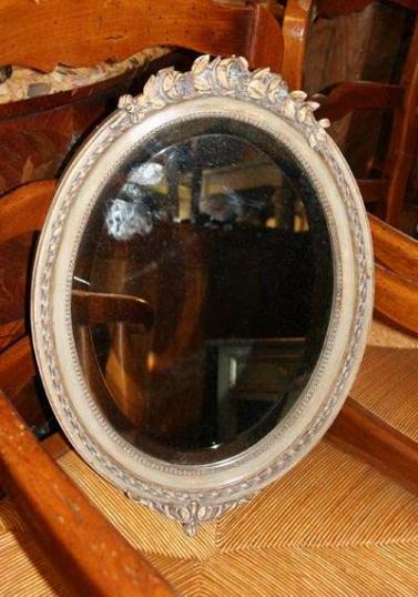 Small Oval Mirror