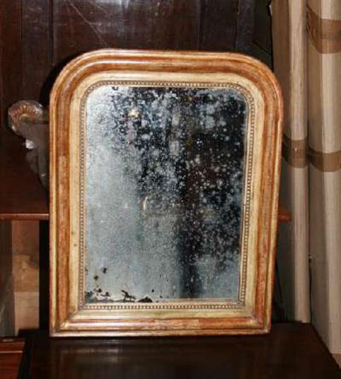 Small Arch-topped Louis Philippe Mirror