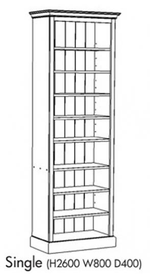 Single Unit Bookcase