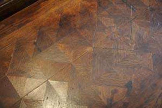 Parquet-topped Side Table